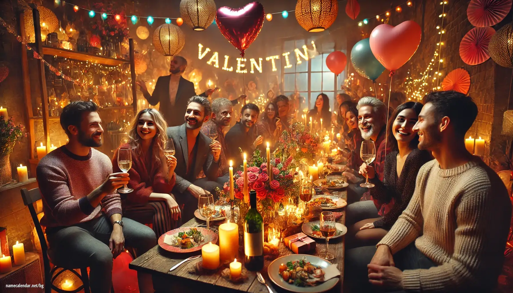 Празнуване на имен ден и име - Valentin