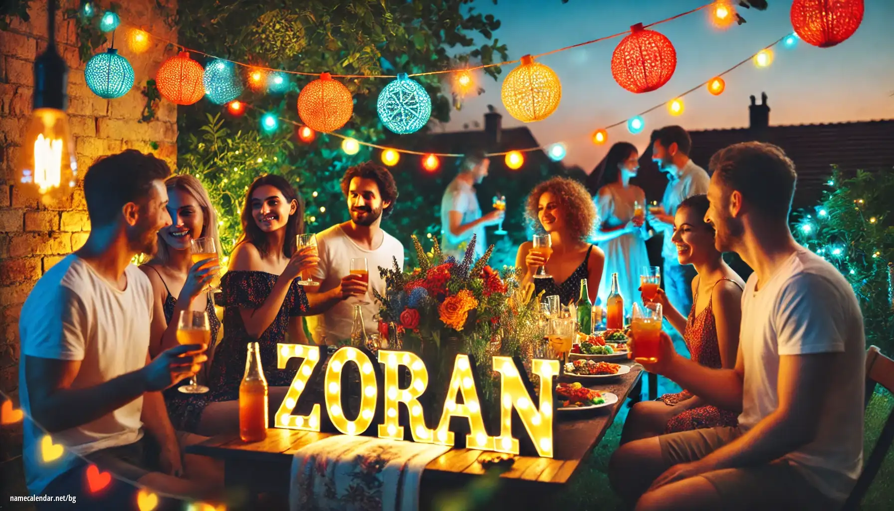 Празнуване на имен ден и име - Zoran