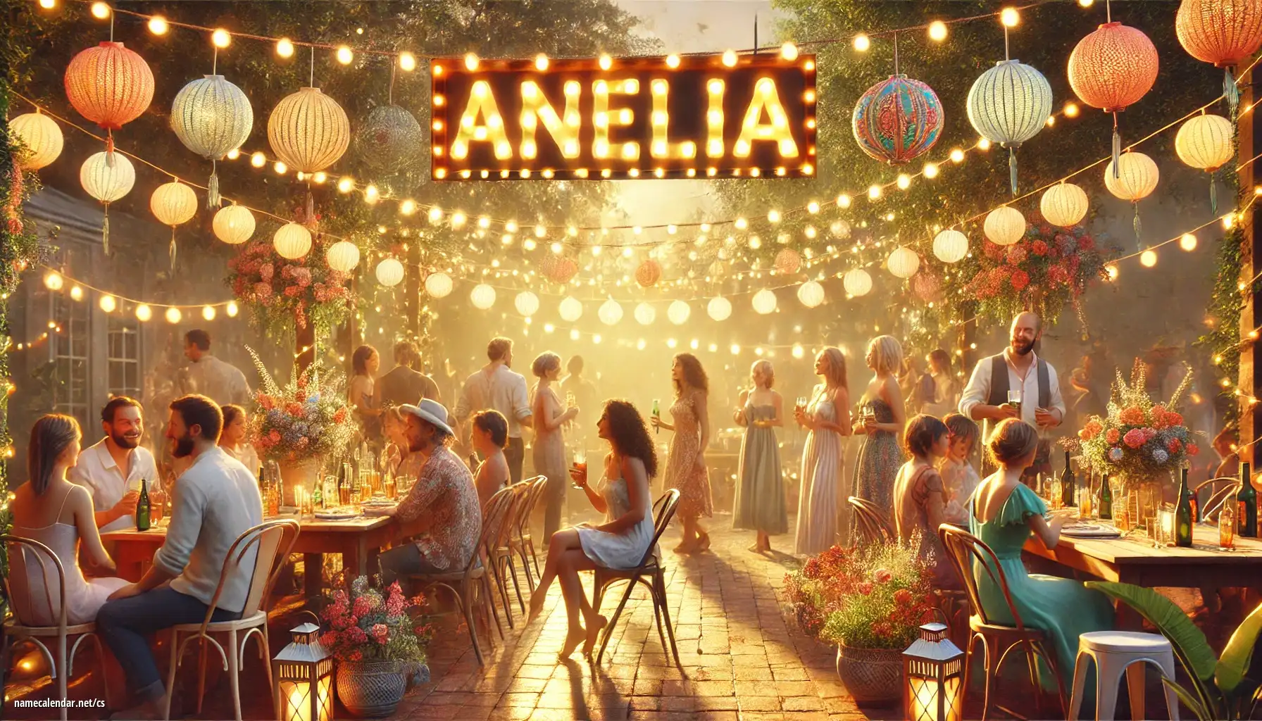 Oslava jmenin a jmenin - Anelia