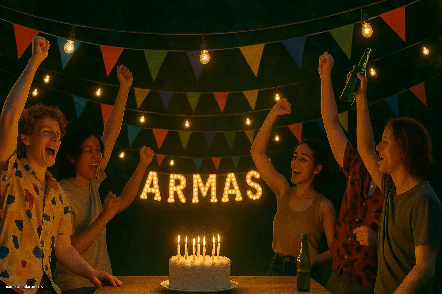 Oslava jmenin a jmenin - Armas