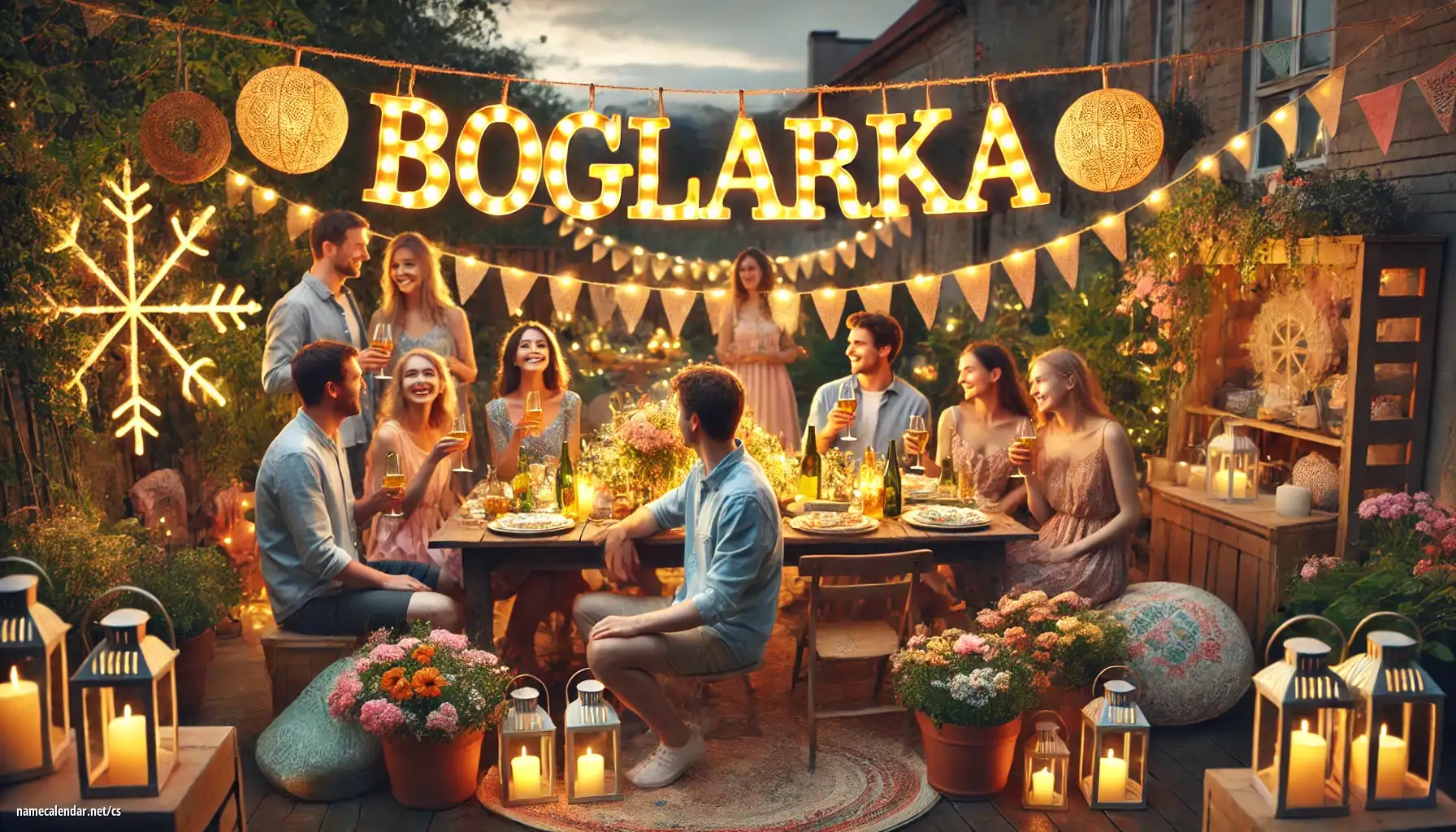 Oslava jmenin a jmenin - Boglárka