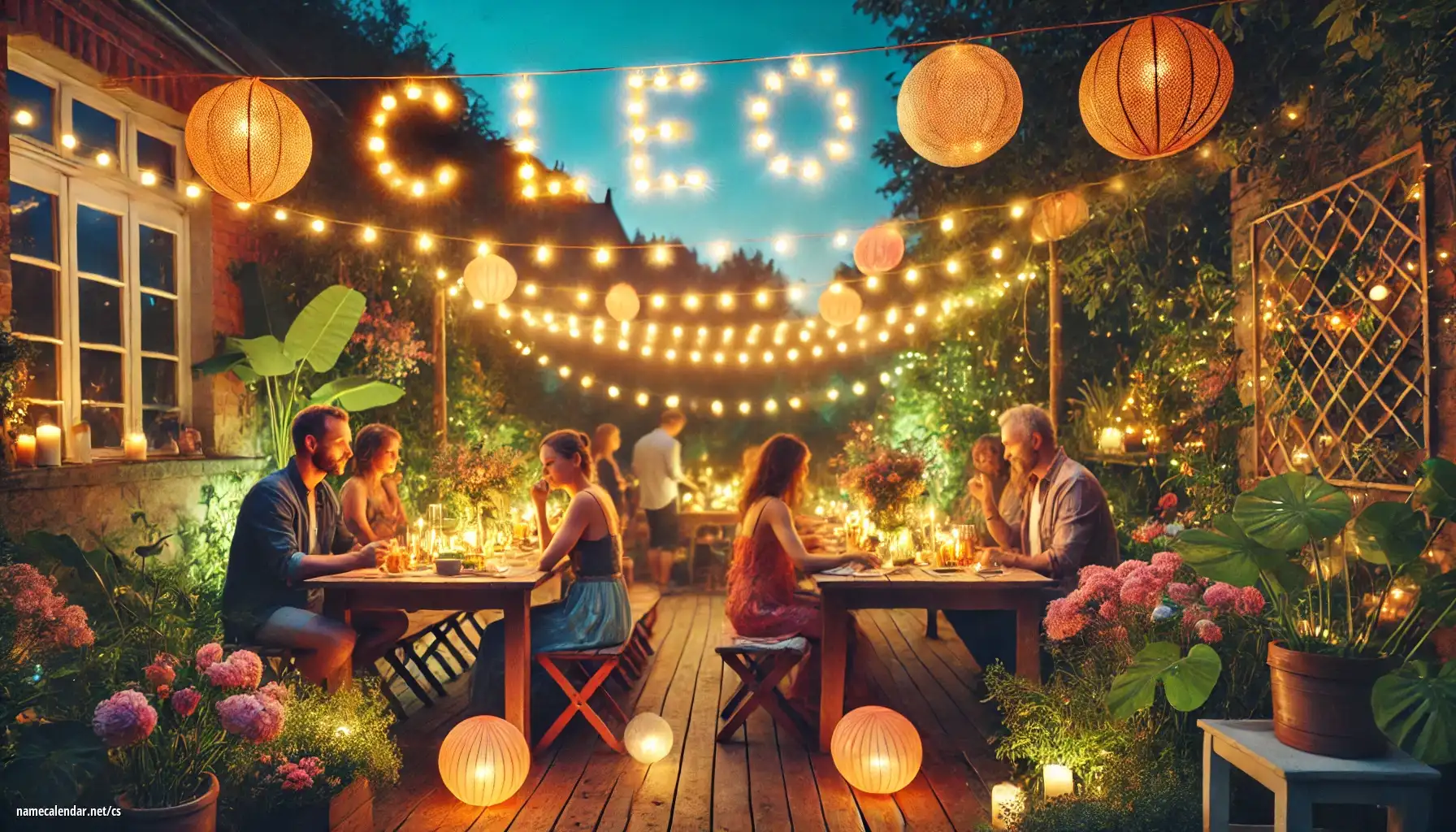 Oslava jmenin a jmenin - Cléo