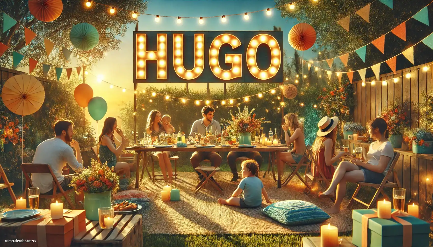 Oslava jmenin a jmenin - Hugo