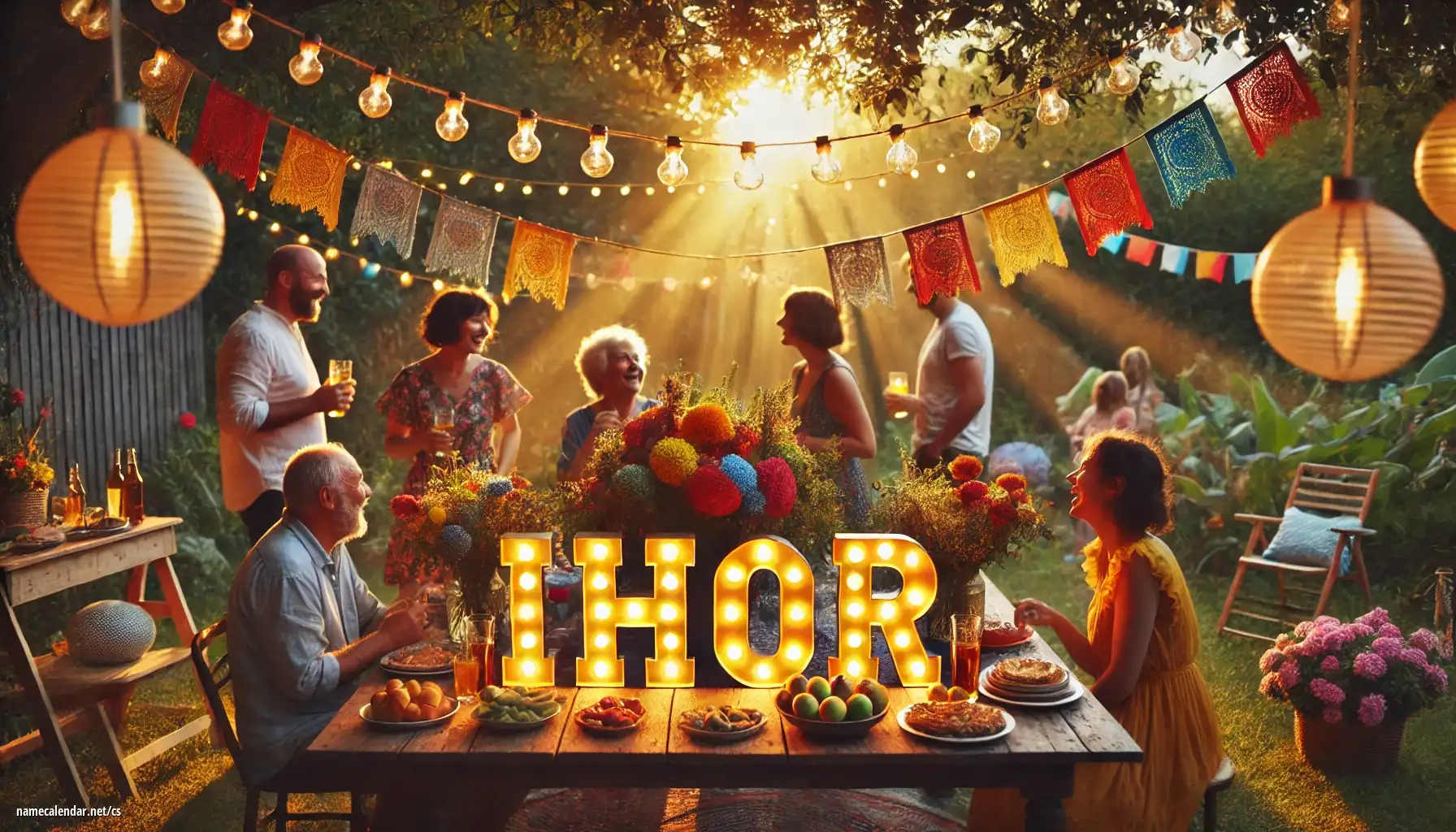 Oslava jmenin a jmenin - Ihor