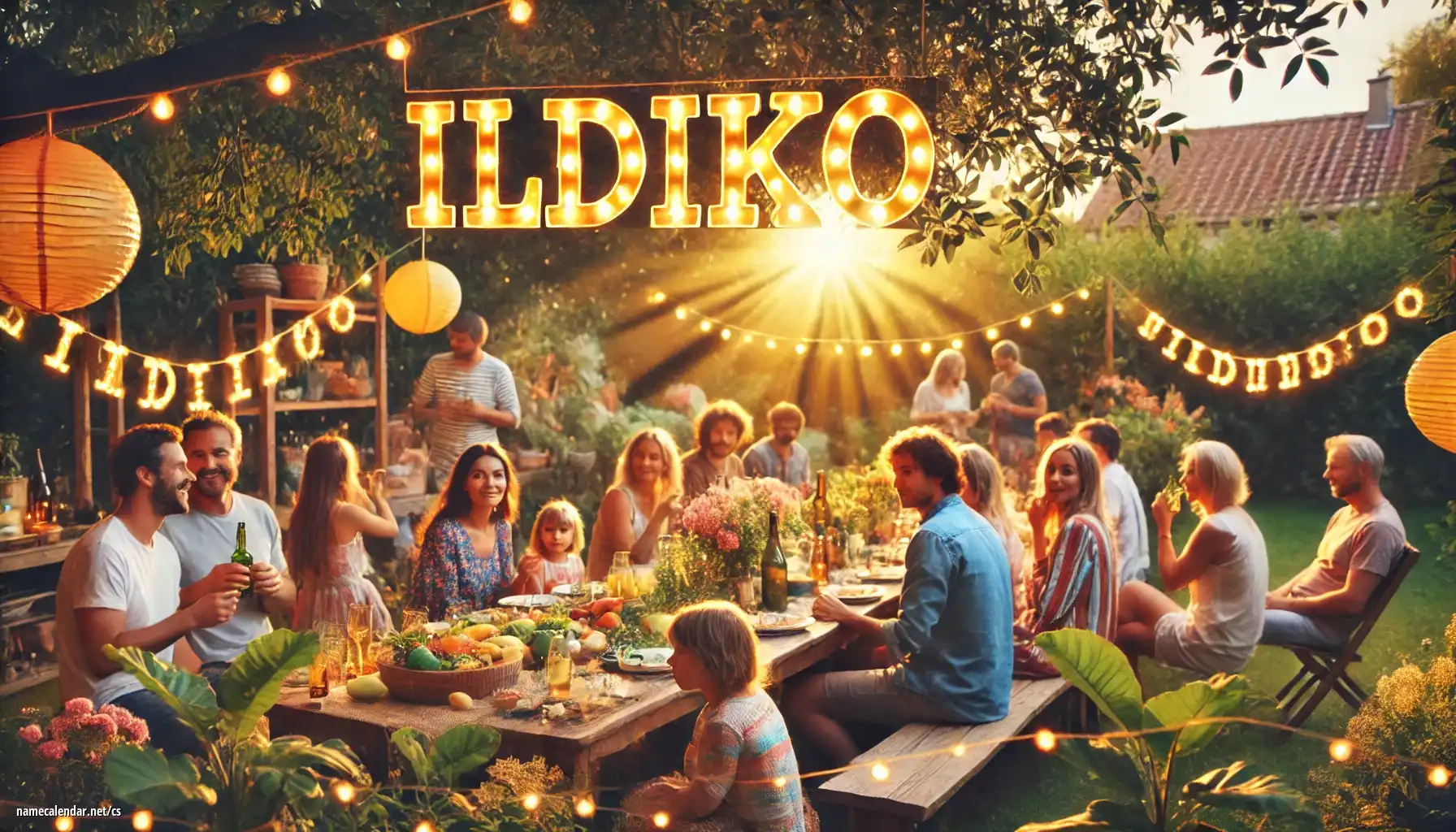 Oslava jmenin a jmenin - Ildikó