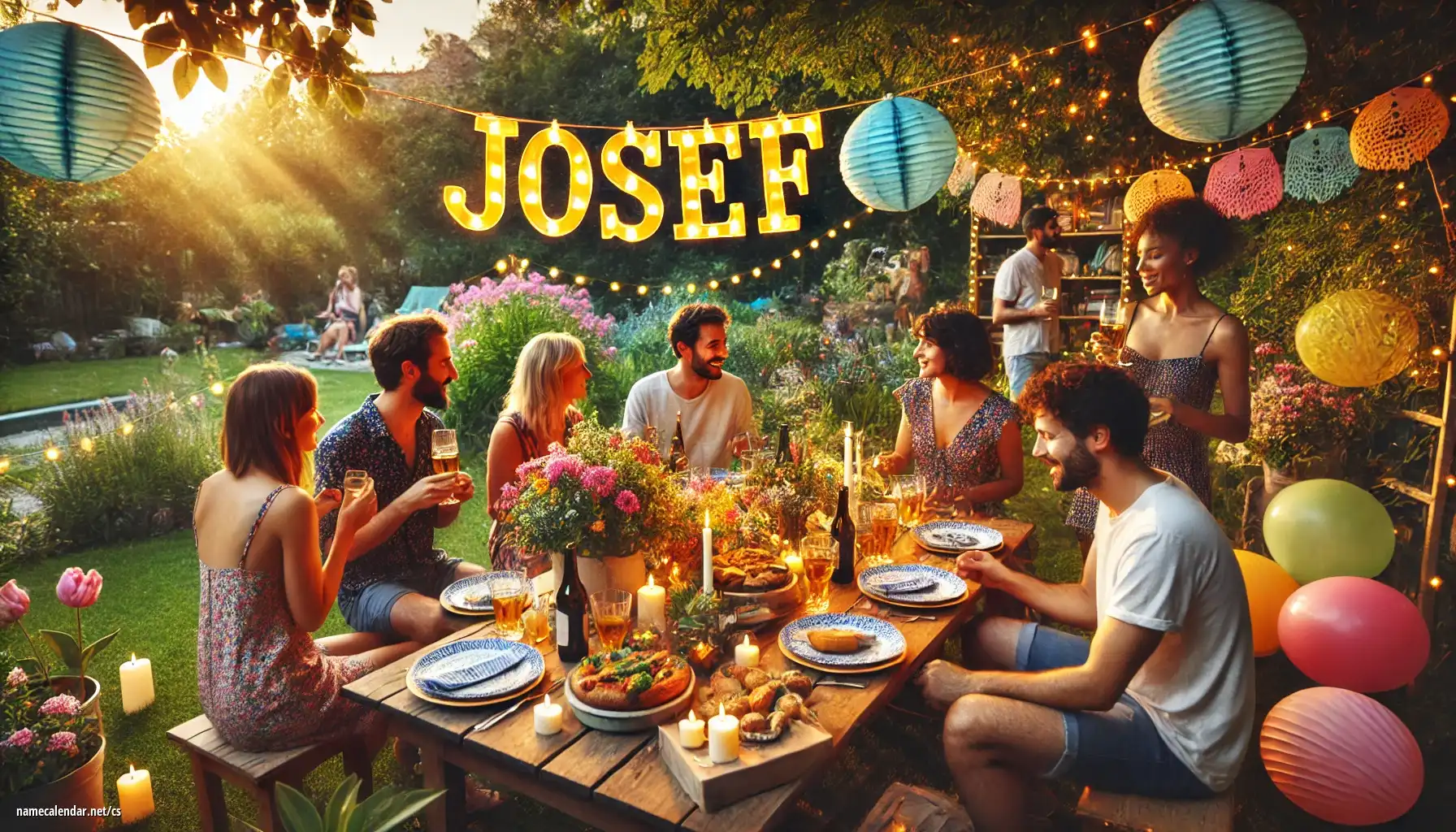 Oslava jmenin a jmenin - Josef