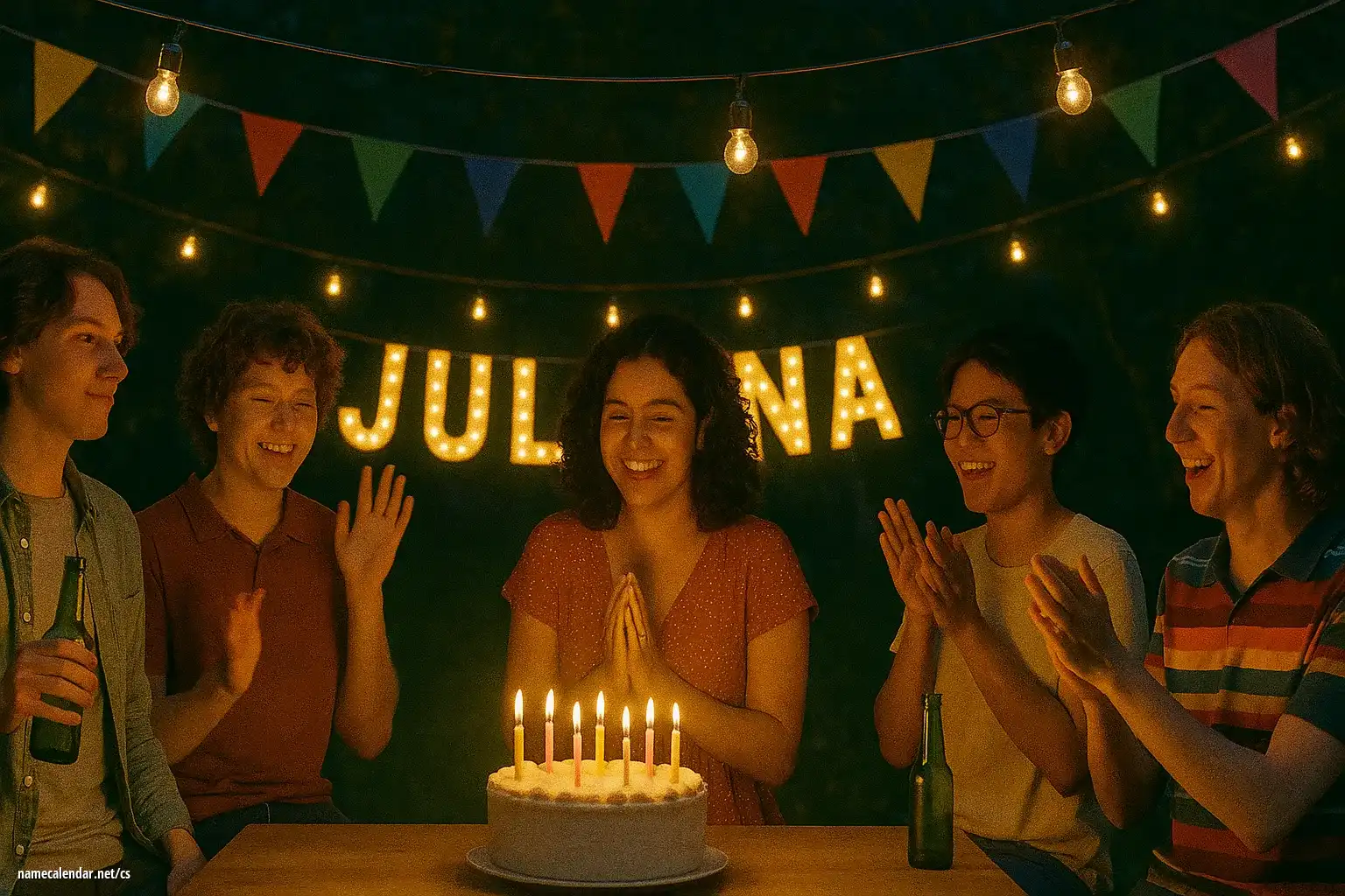 Oslava jmenin a jmenin - Juliana