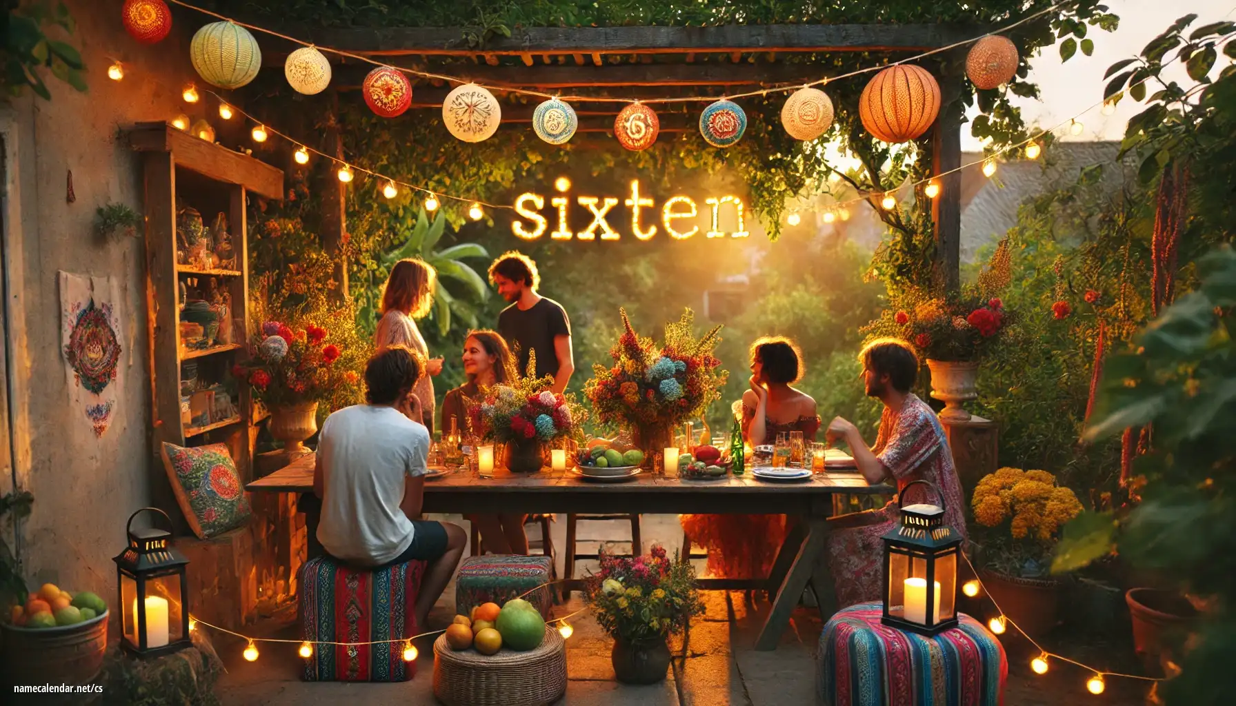 Oslava jmenin a jmenin - Sixten