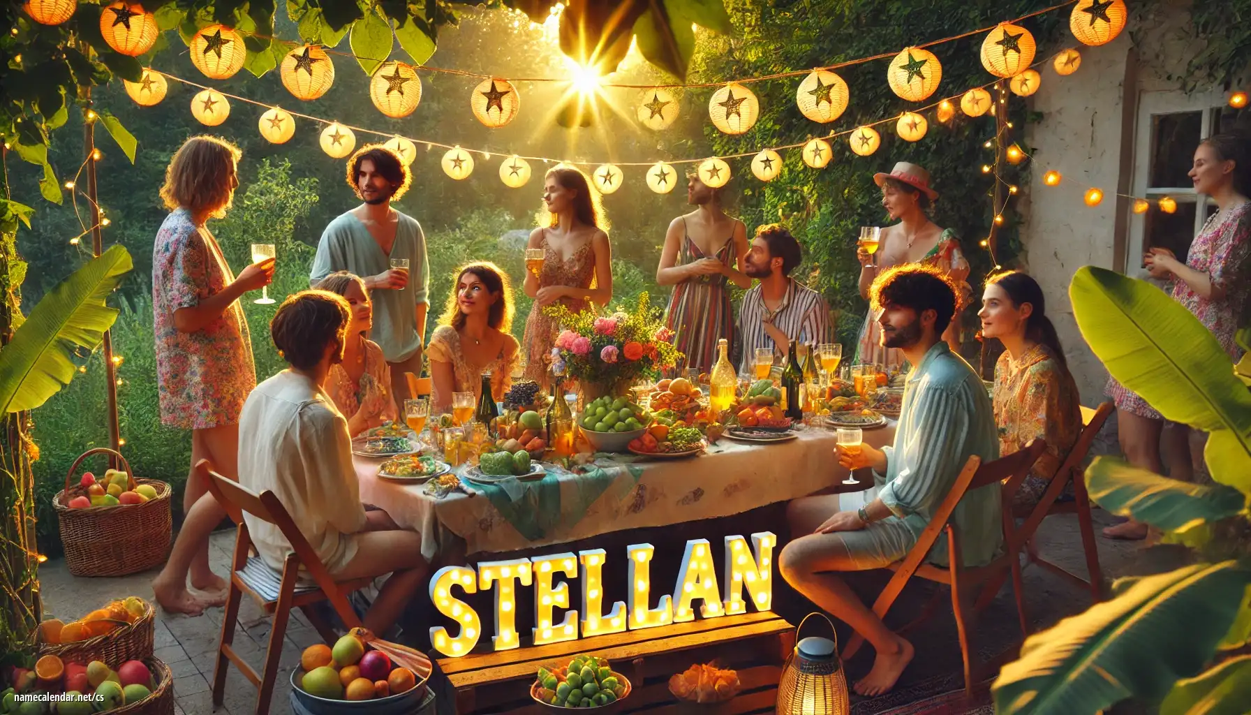 Oslava jmenin a jmenin - Stellan