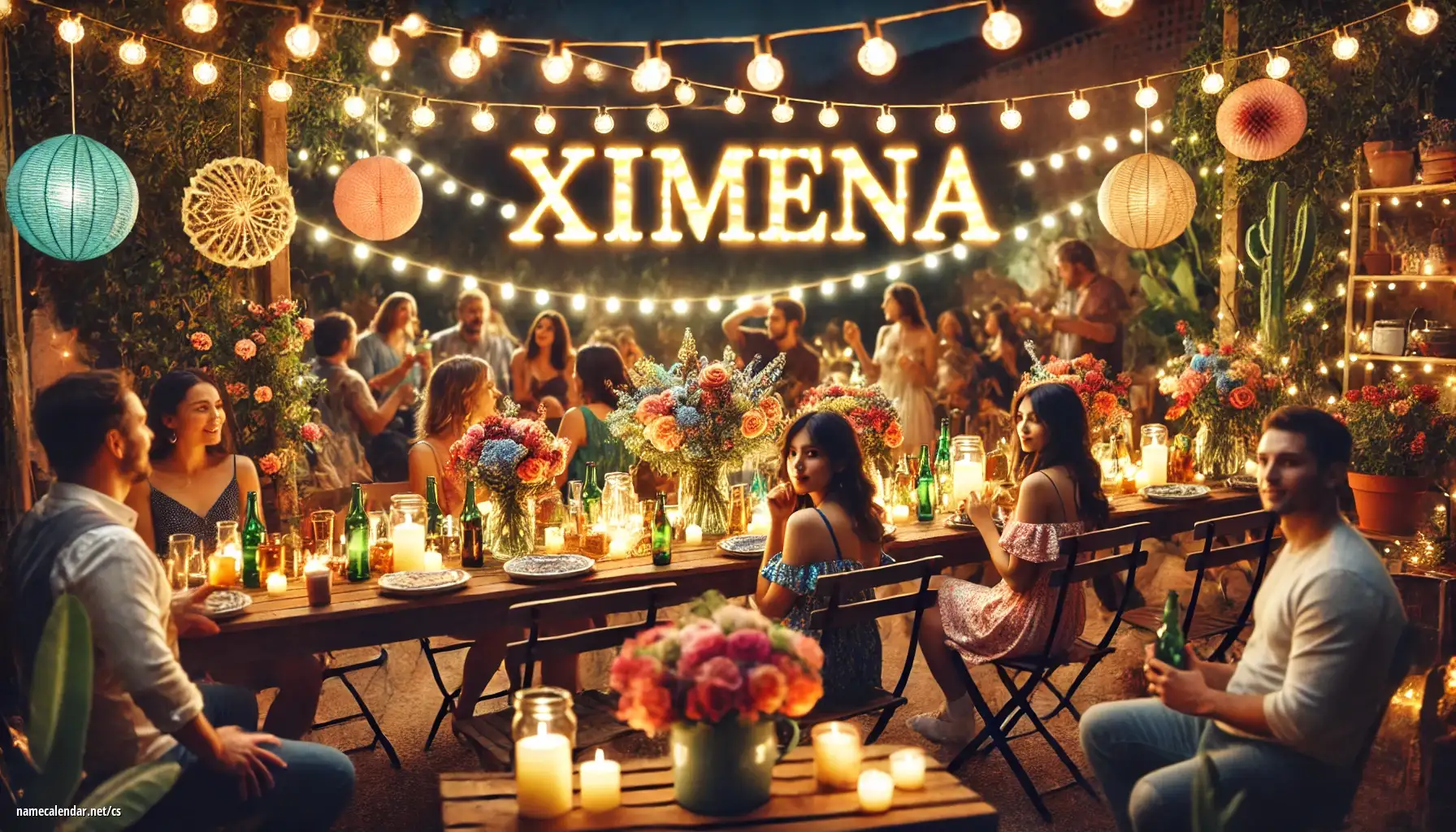 Oslava jmenin a jmenin - Ximena