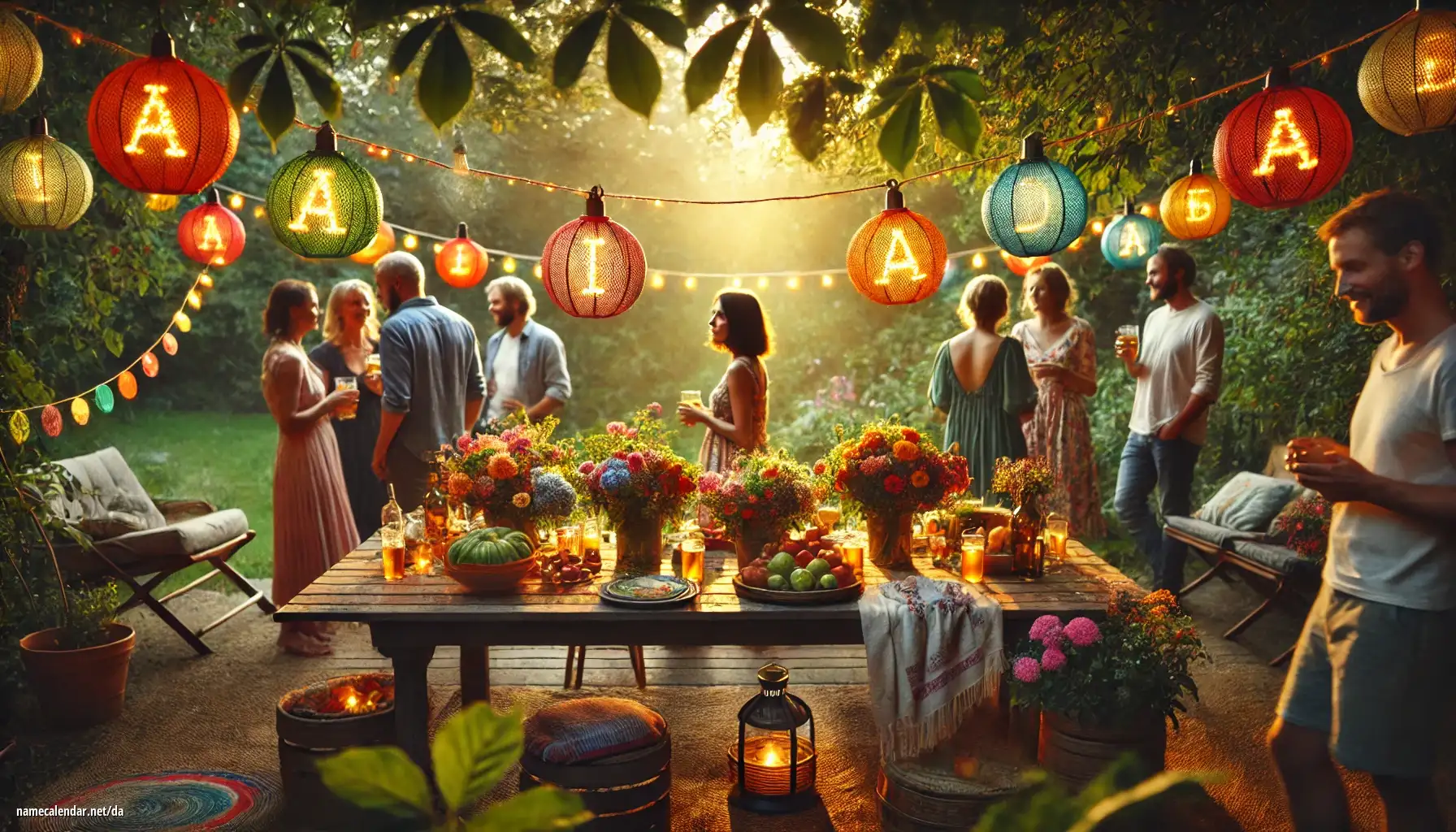 Fejring af navnedag og navn - Aída