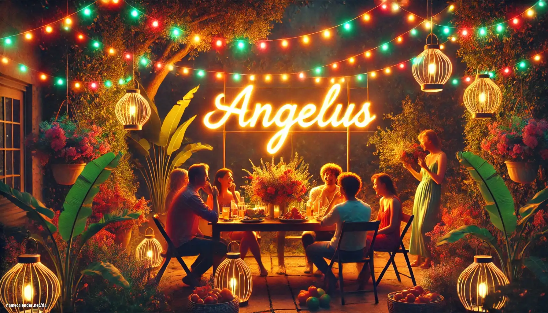 Fejring af navnedag og navn - Angelus