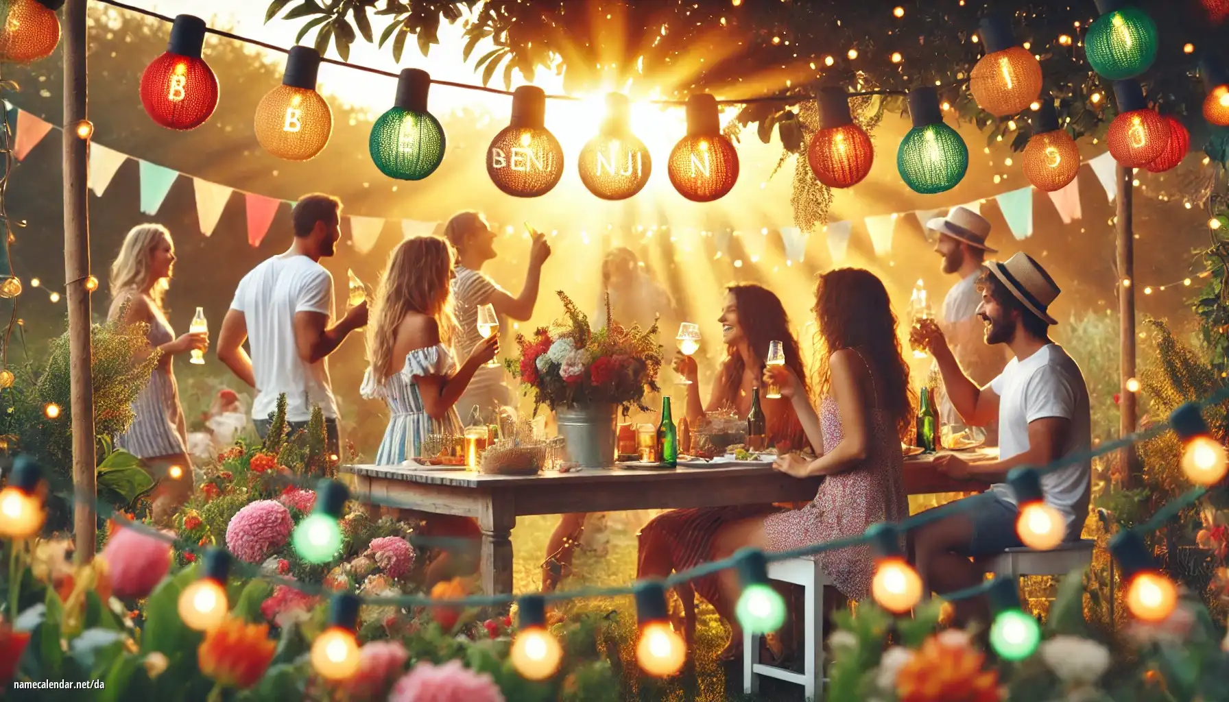 Fejring af navnedag og navn - Benji