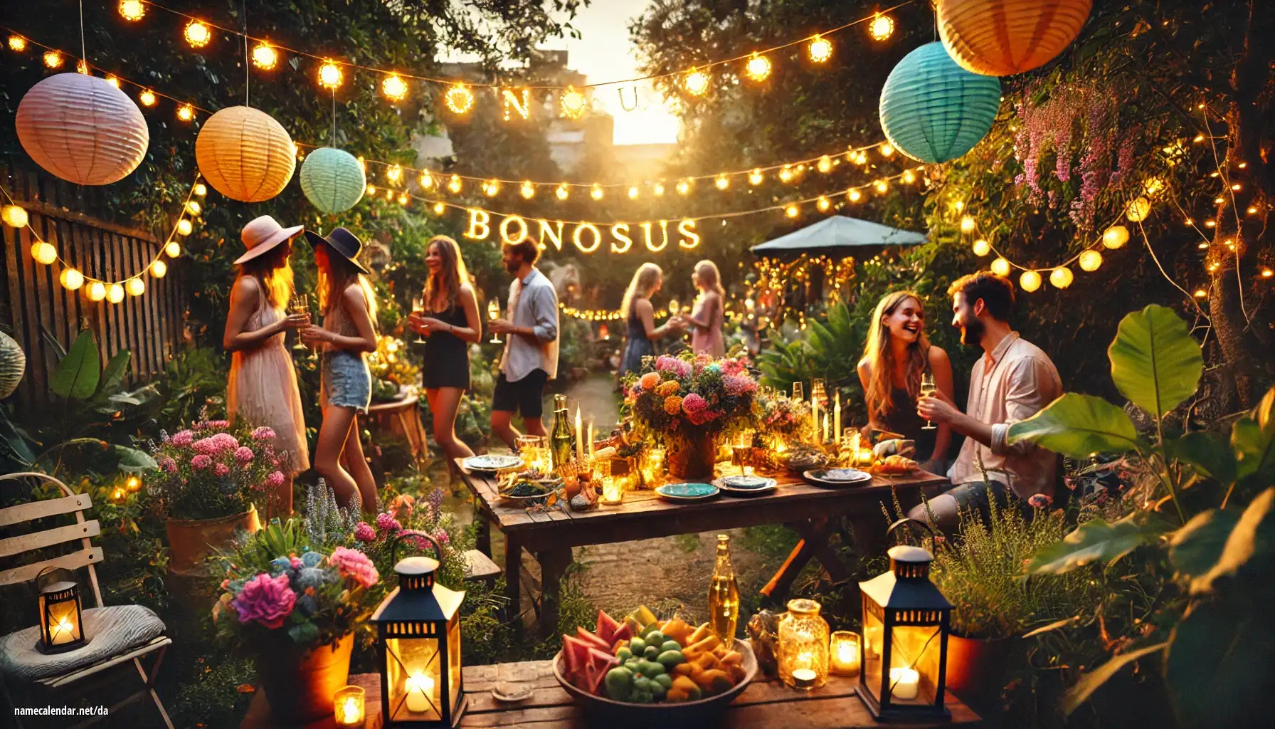 Fejring af navnedag og navn - Bonosus