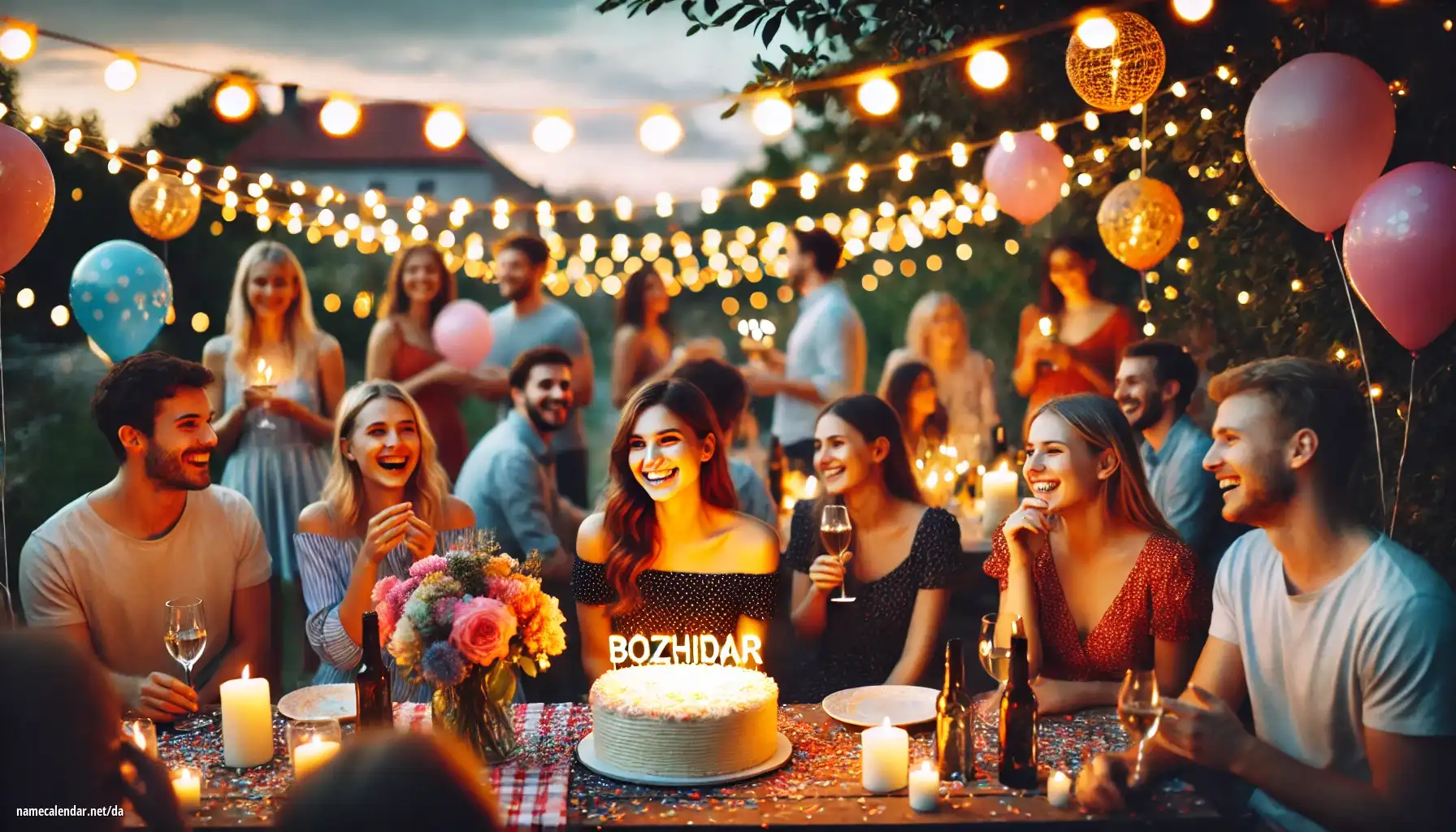 Fejring af navnedag og navn - Bozhidar