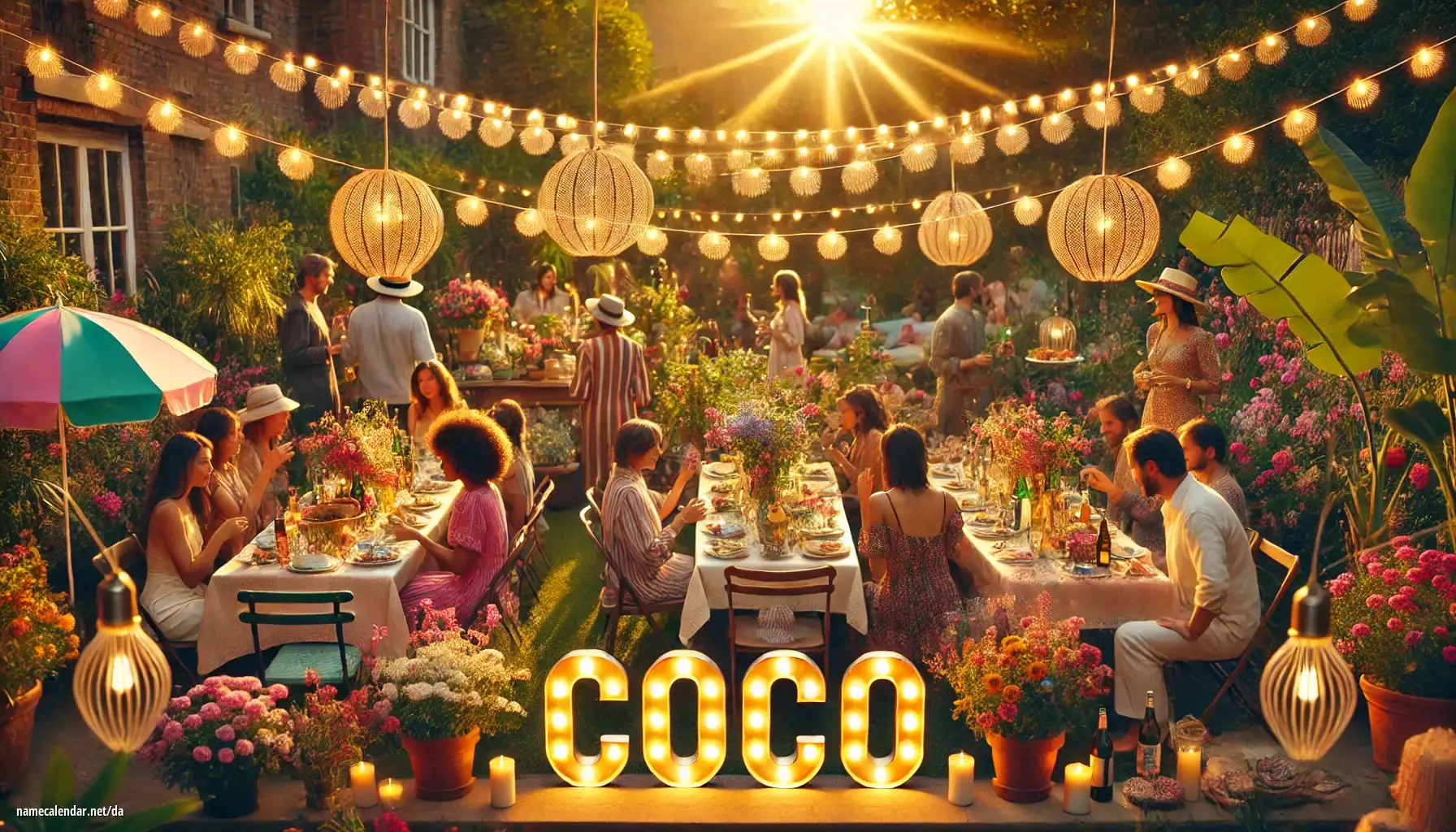 Fejring af navnedag og navn - Coco