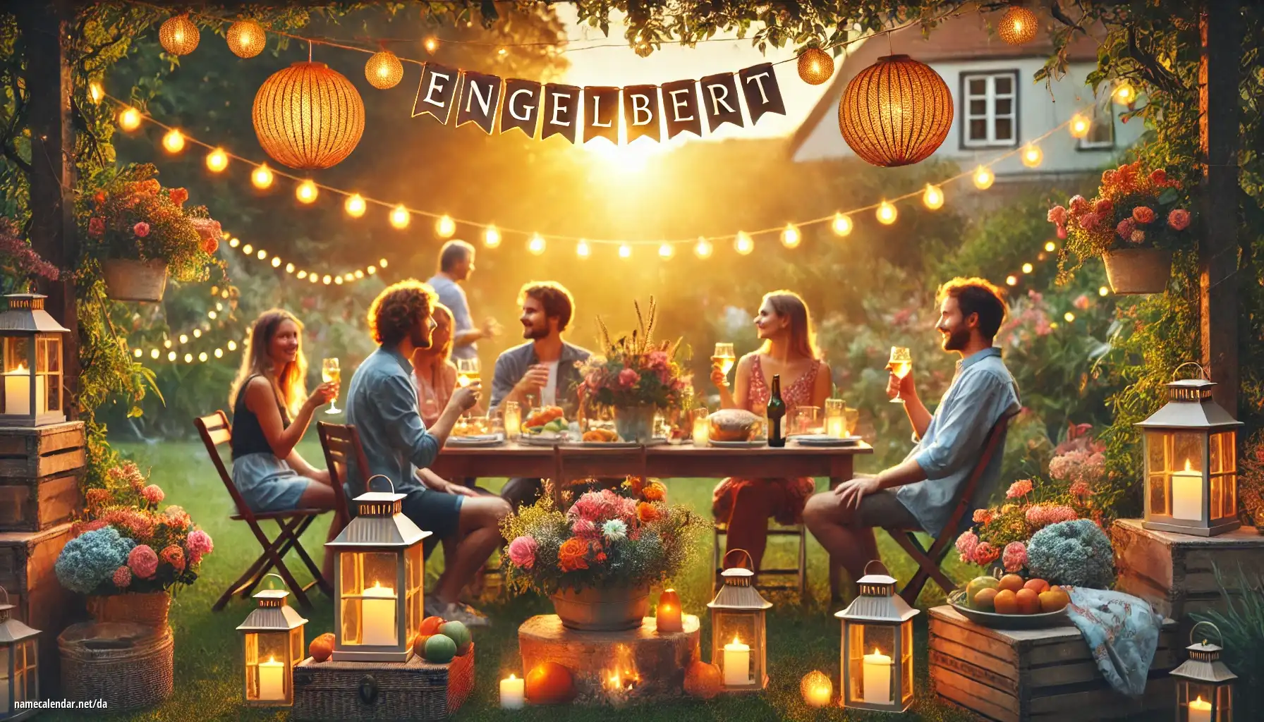 Fejring af navnedag og navn - Engelbert