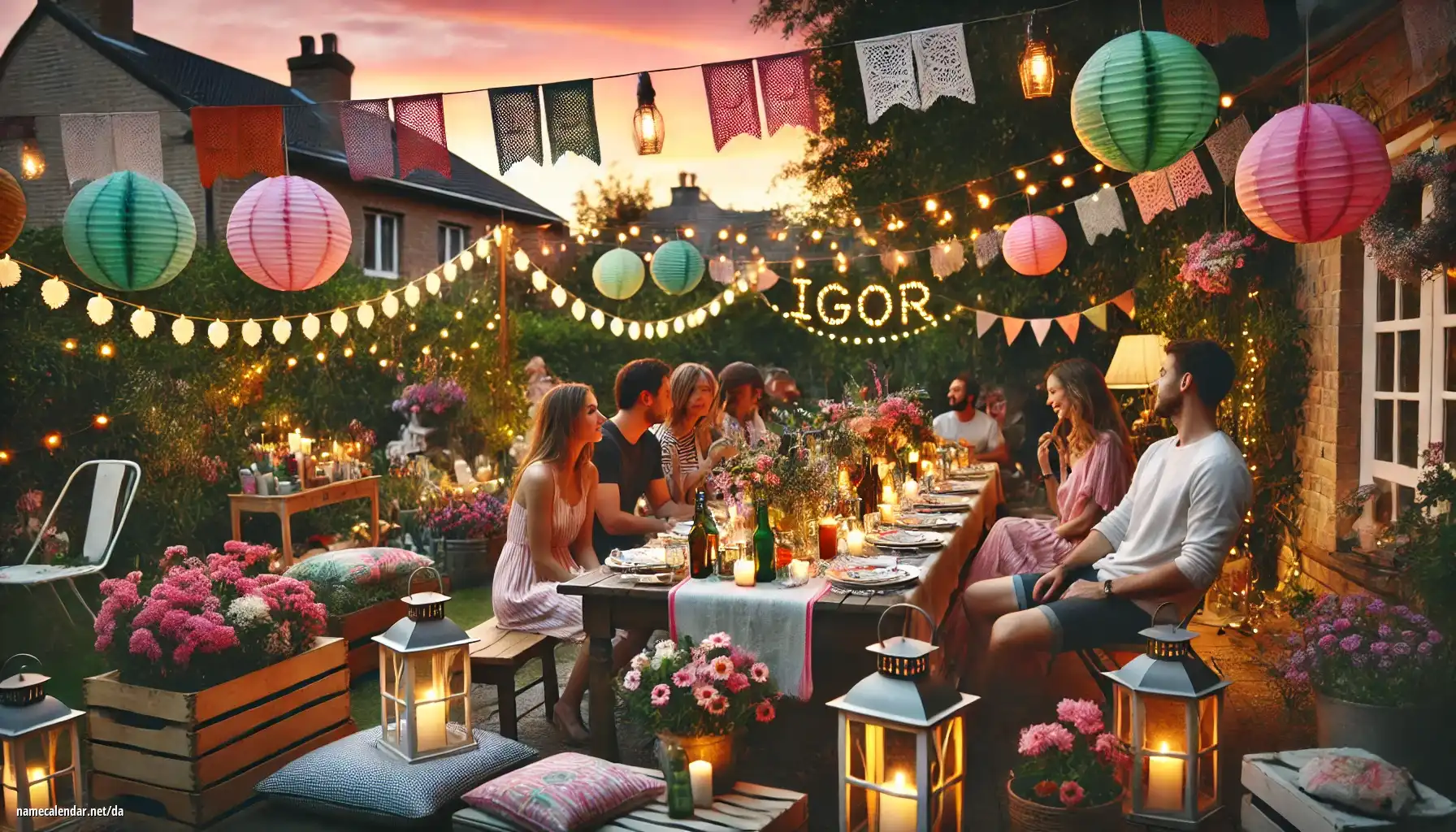 Fejring af navnedag og navn - Igor