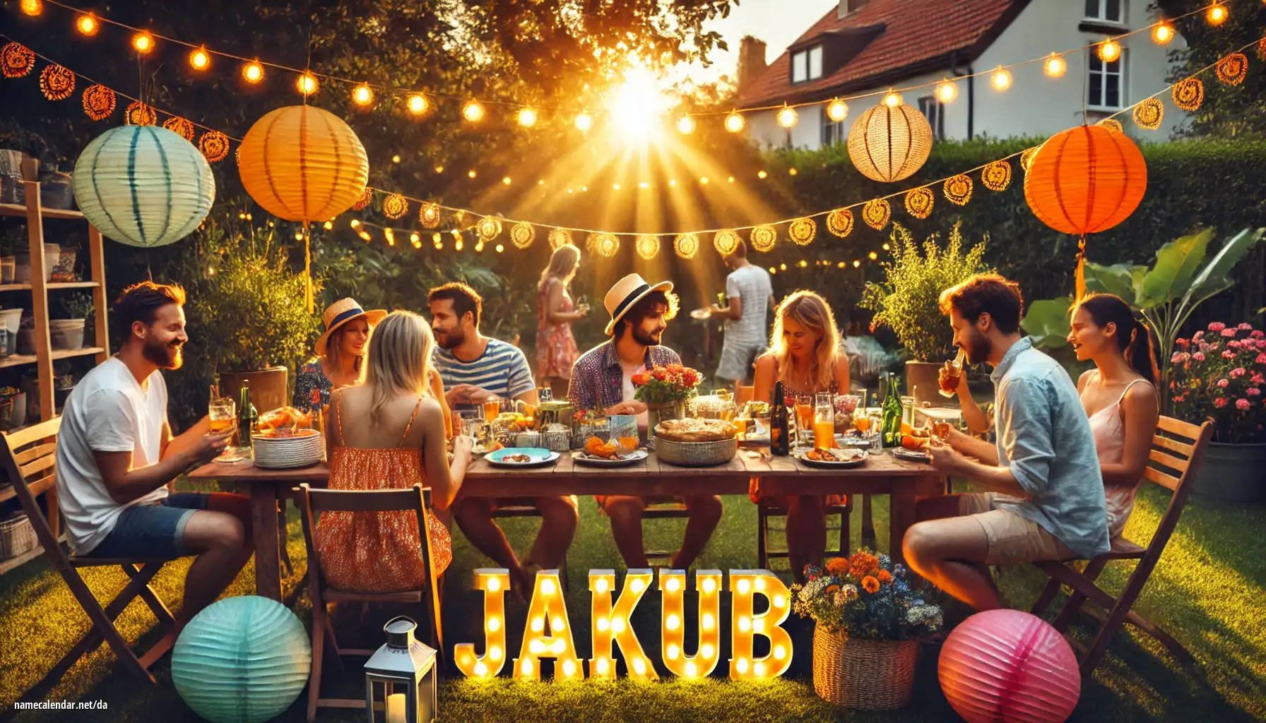 Fejring af navnedag og navn - Jakub