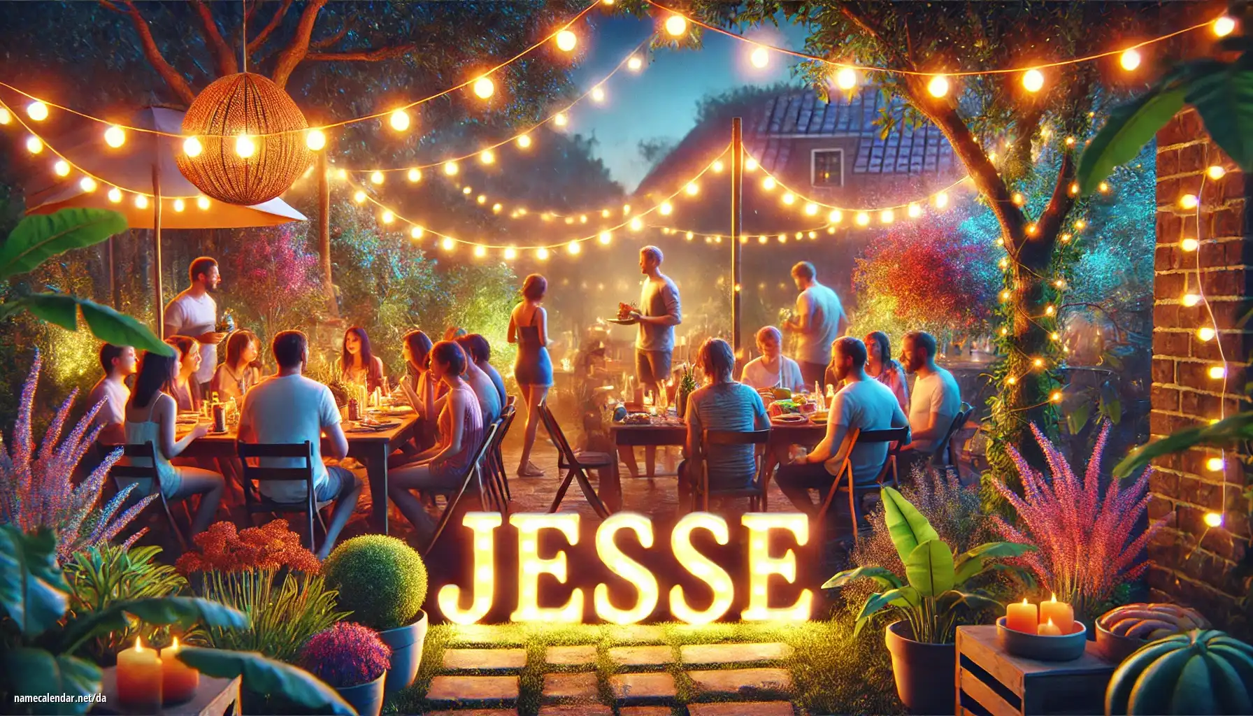 Fejring af navnedag og navn - Jessé