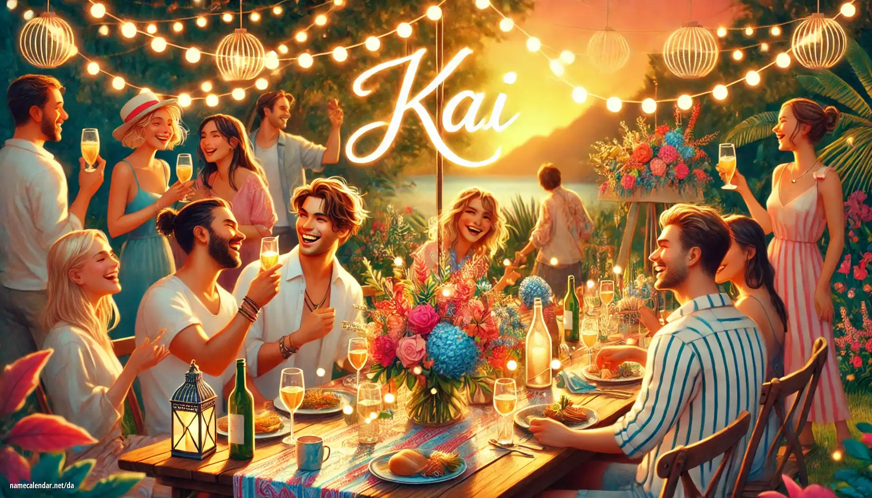 Fejring af navnedag og navn - Kai