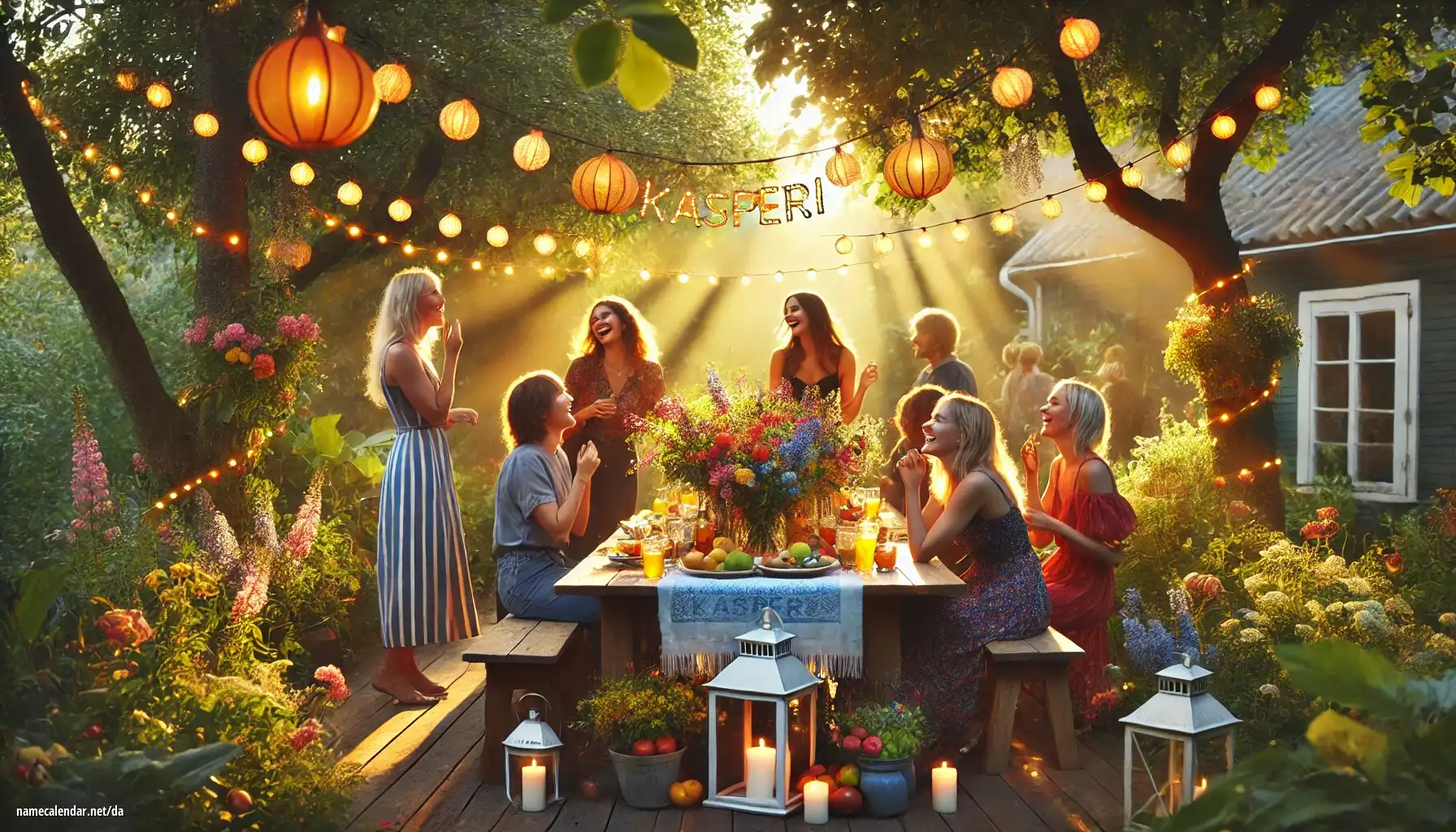 Fejring af navnedag og navn - Kasperi