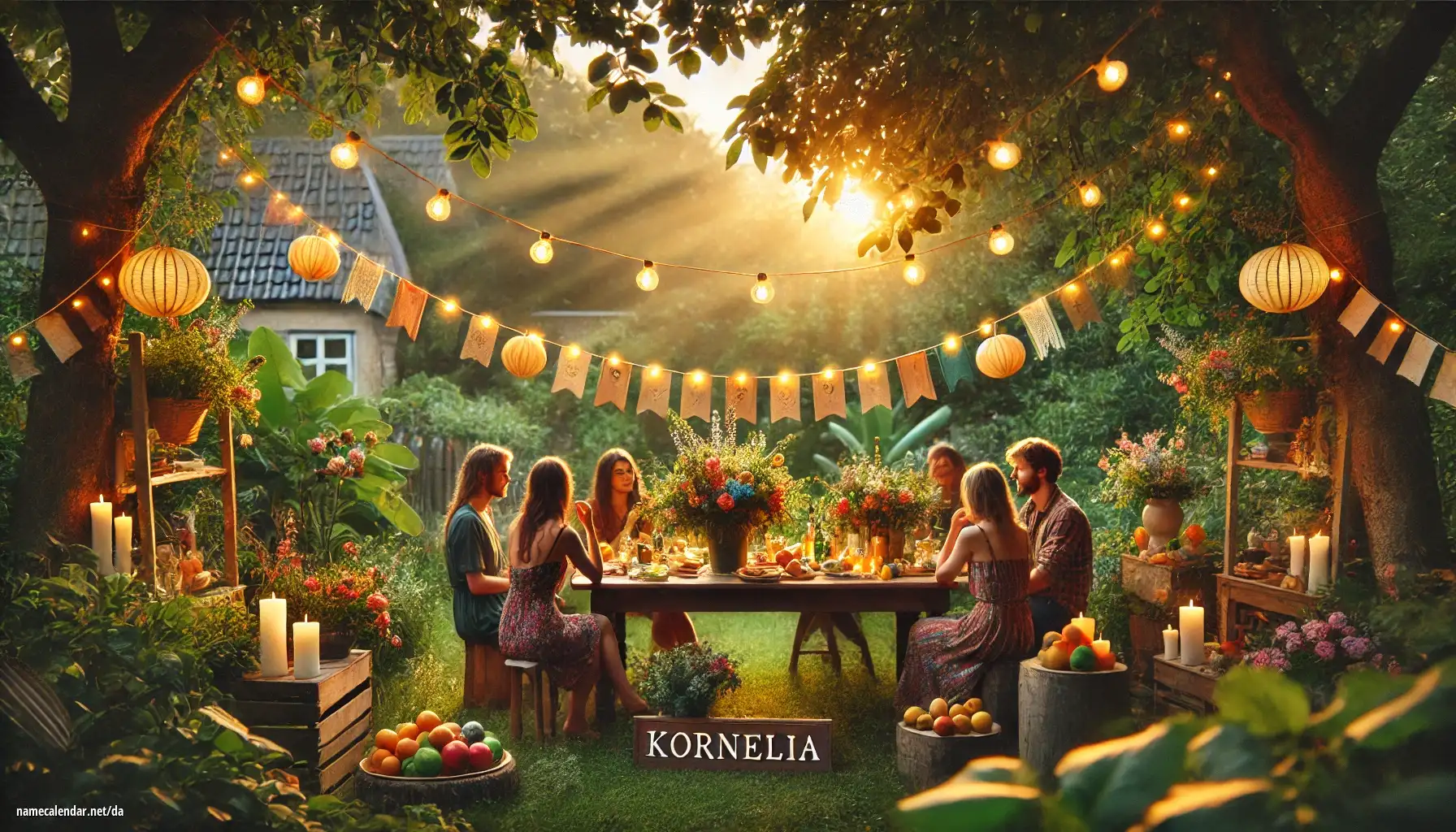 Fejring af navnedag og navn - Kornelia