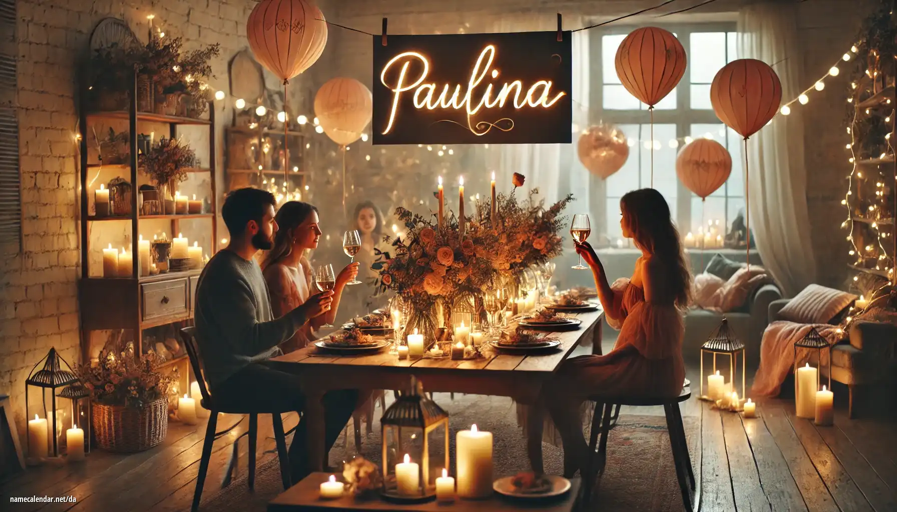 Fejring af navnedag og navn - Paulina