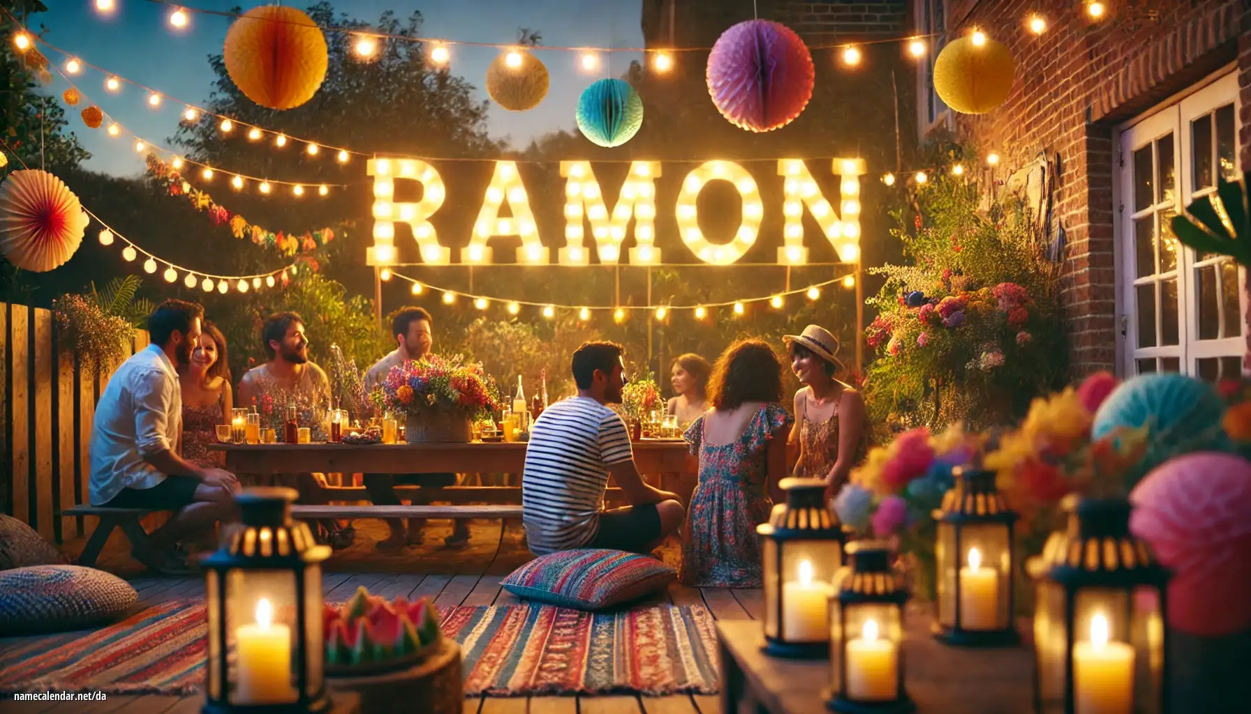 Fejring af navnedag og navn - Ramon