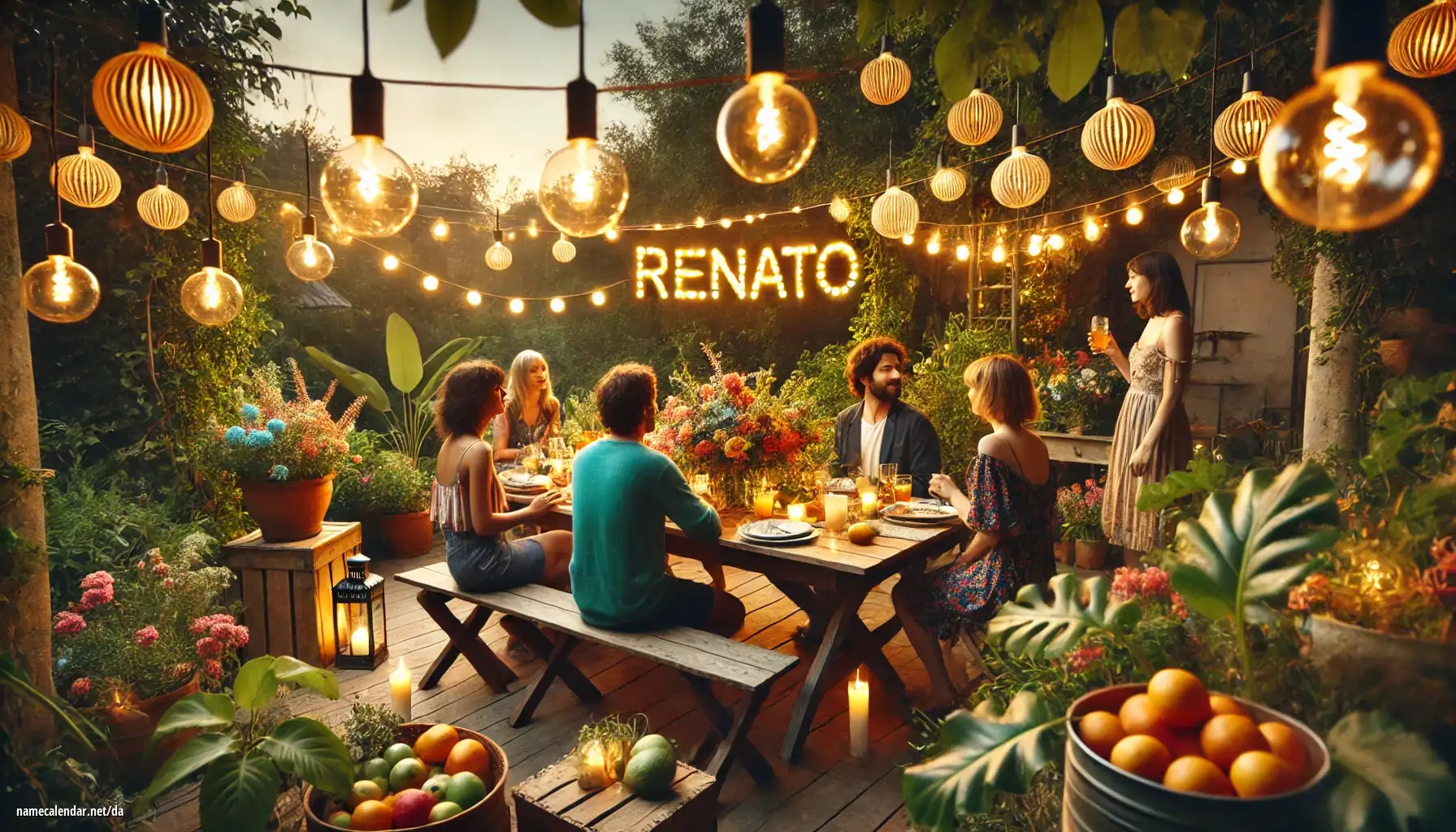 Fejring af navnedag og navn - Renato