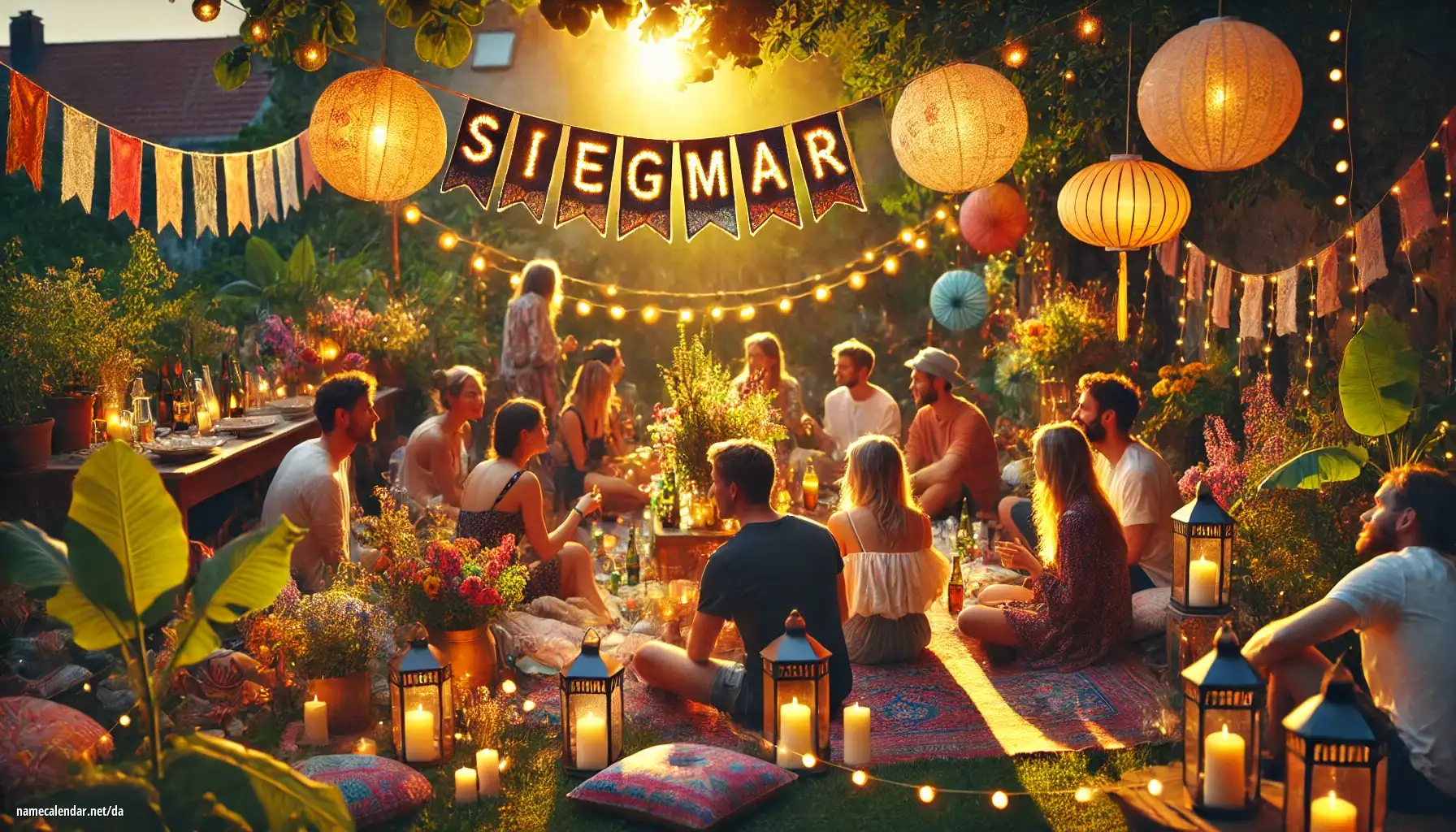 Fejring af navnedag og navn - Siegmar