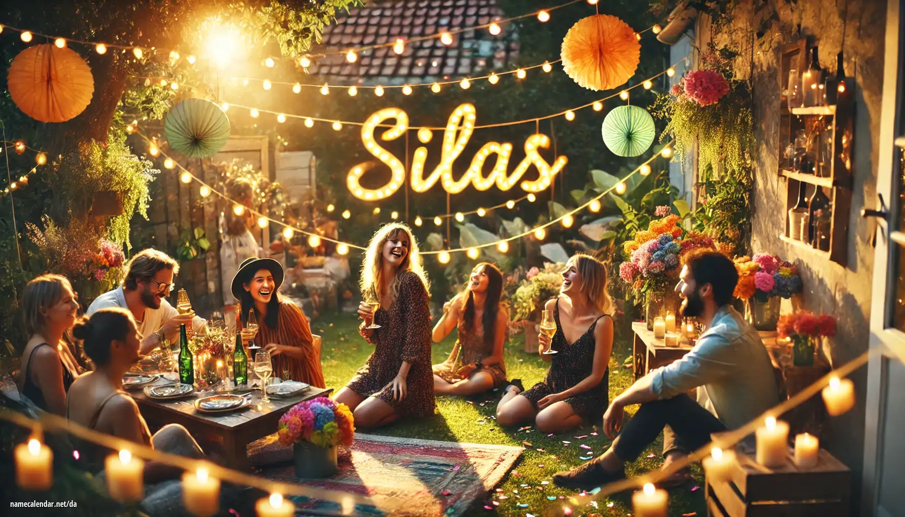 Fejring af navnedag og navn - Silas