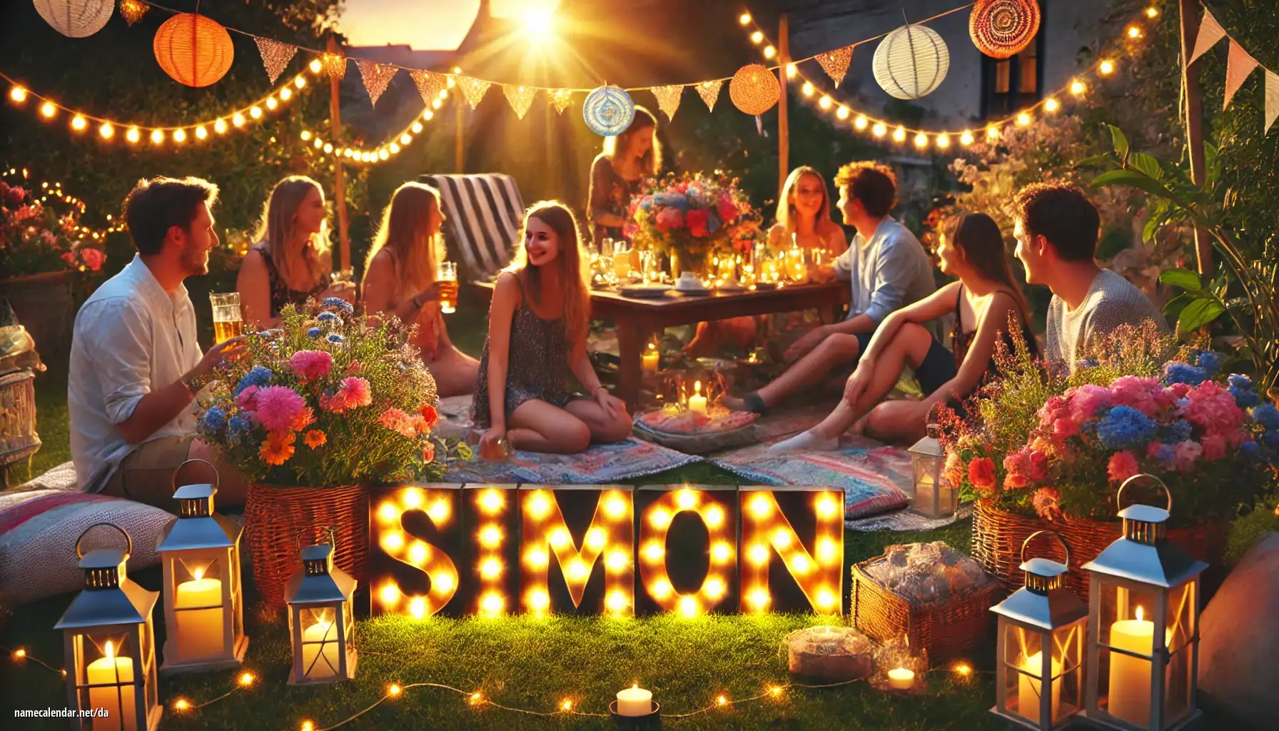 Fejring af navnedag og navn - Simón