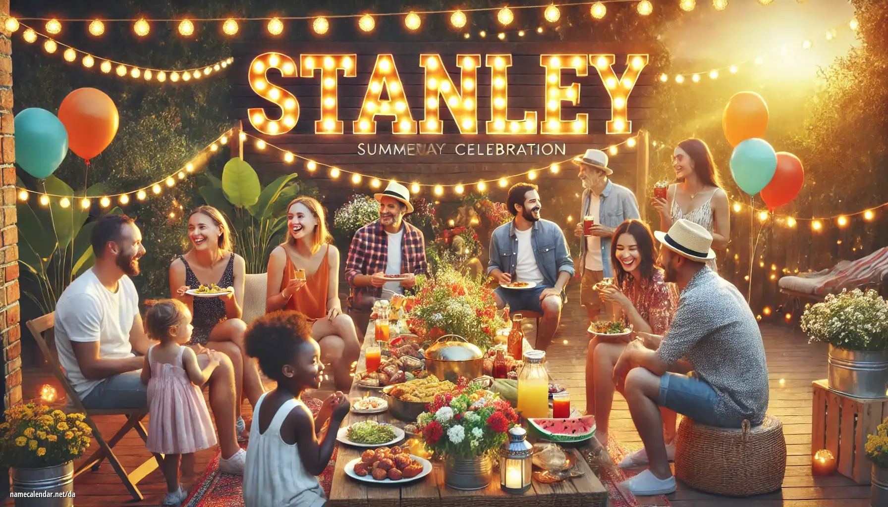 Fejring af navnedag og navn - Stanley