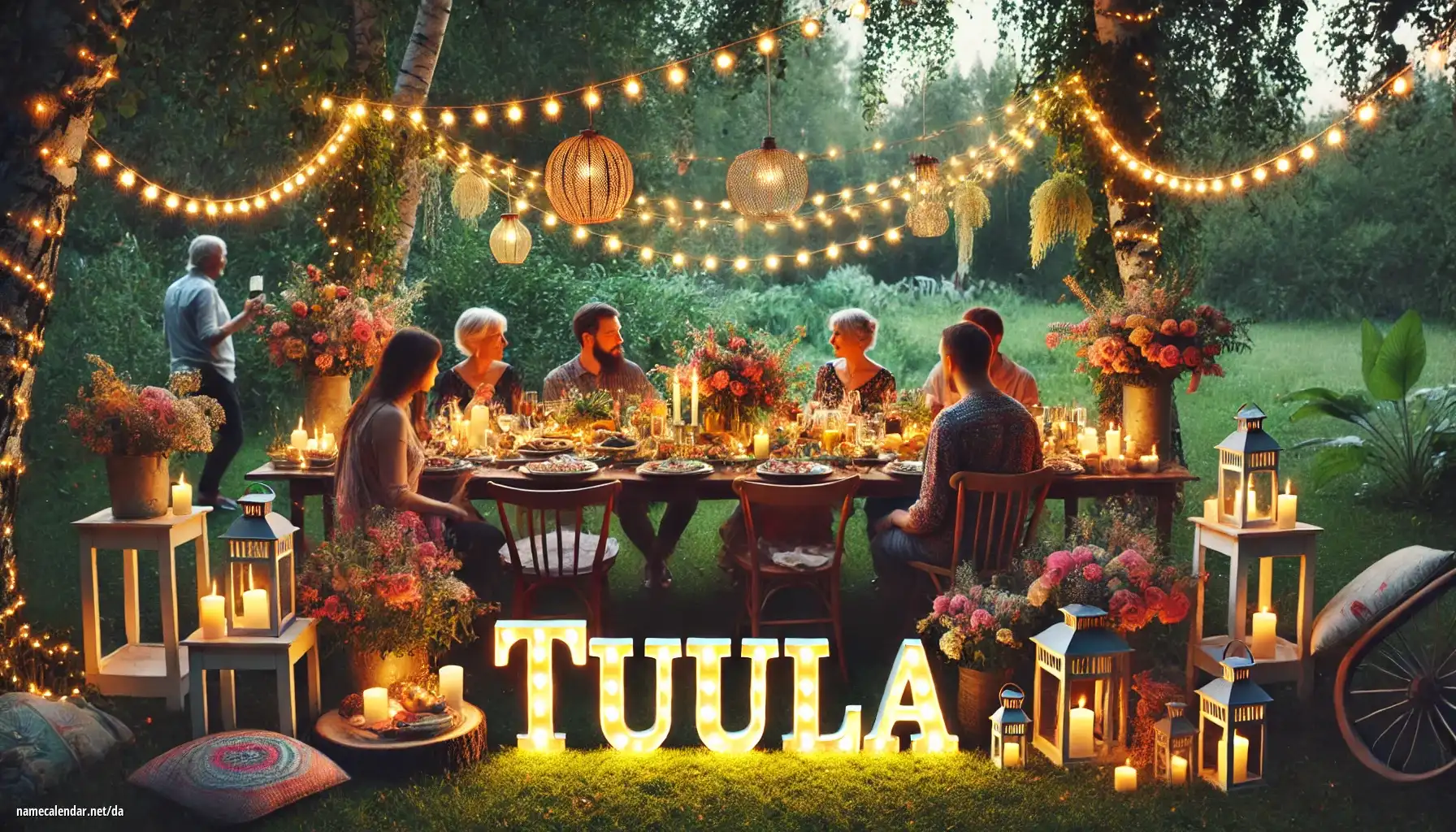 Fejring af navnedag og navn - Tuula