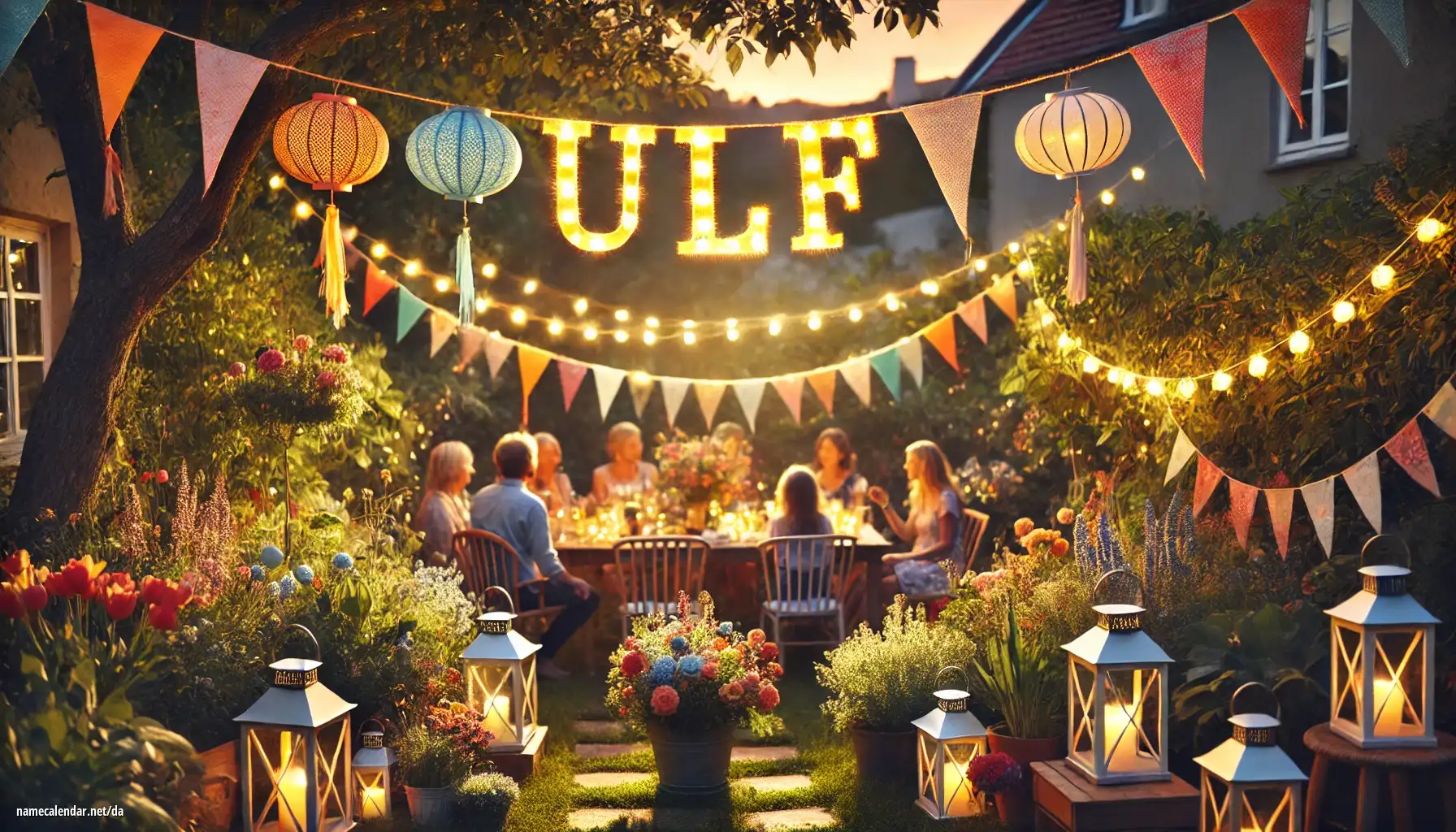 Fejring af navnedag og navn - Ulf