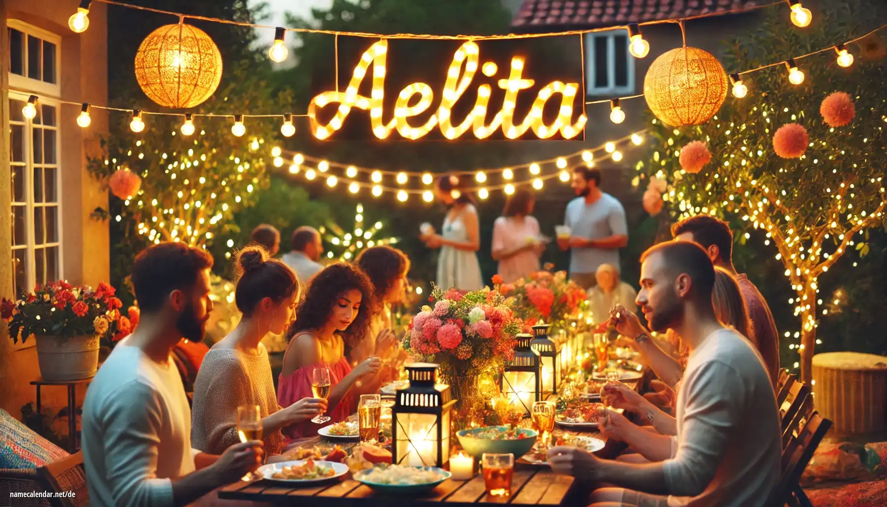 Feier des Namenstages und des Namens - Aelita