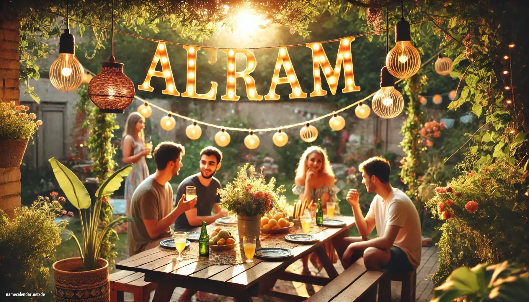 Feier des Namenstages und des Namens - Alram