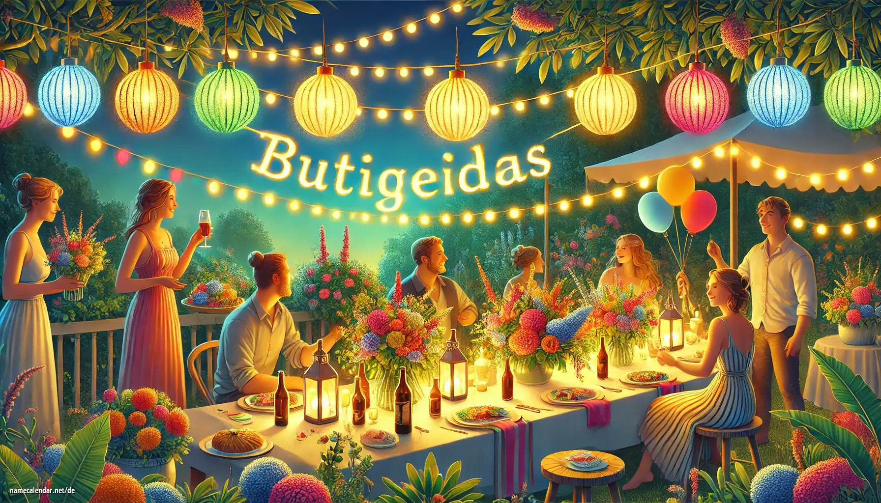 Feier des Namenstages und des Namens - Butigeidas