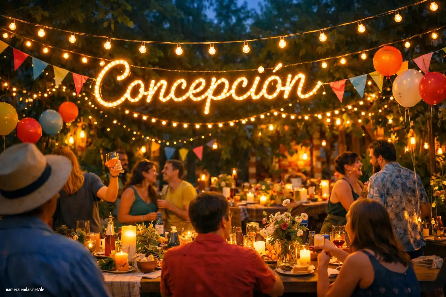 Feier des Namenstages und des Namens - Concepción