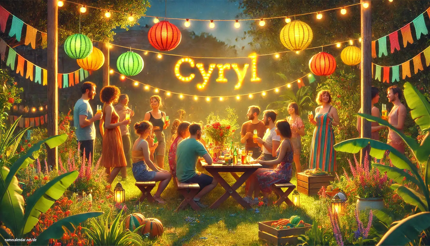 Feier des Namenstages und des Namens - Cyryl