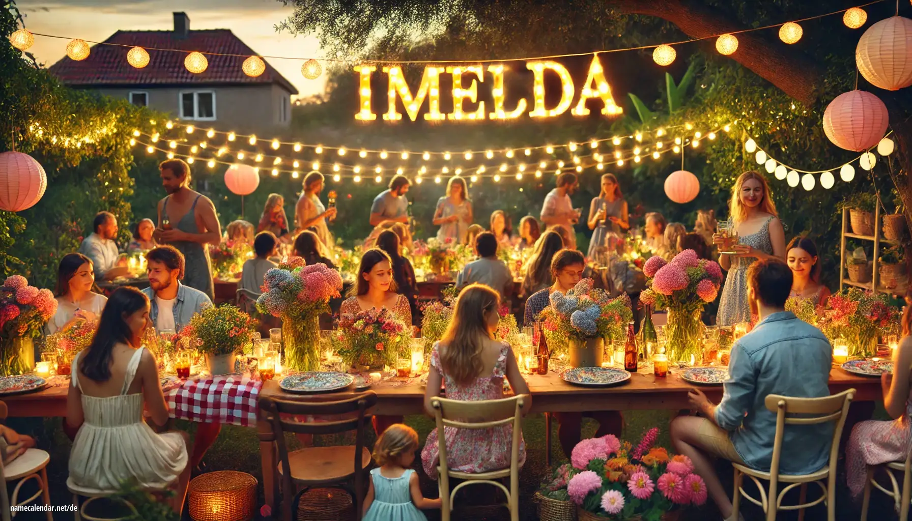 Feier des Namenstages und des Namens - Imelda