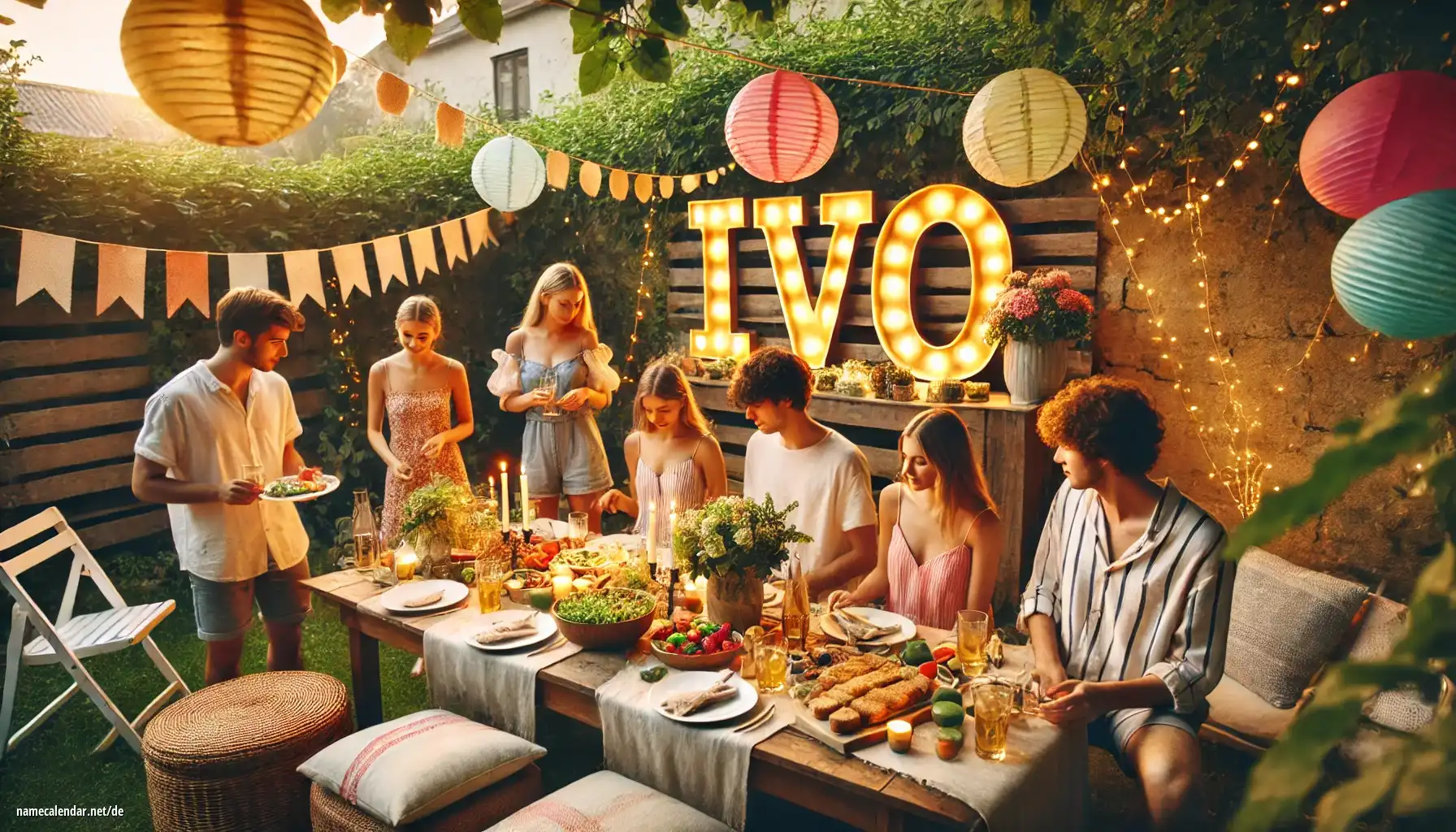 Feier des Namenstages und des Namens - Ivo