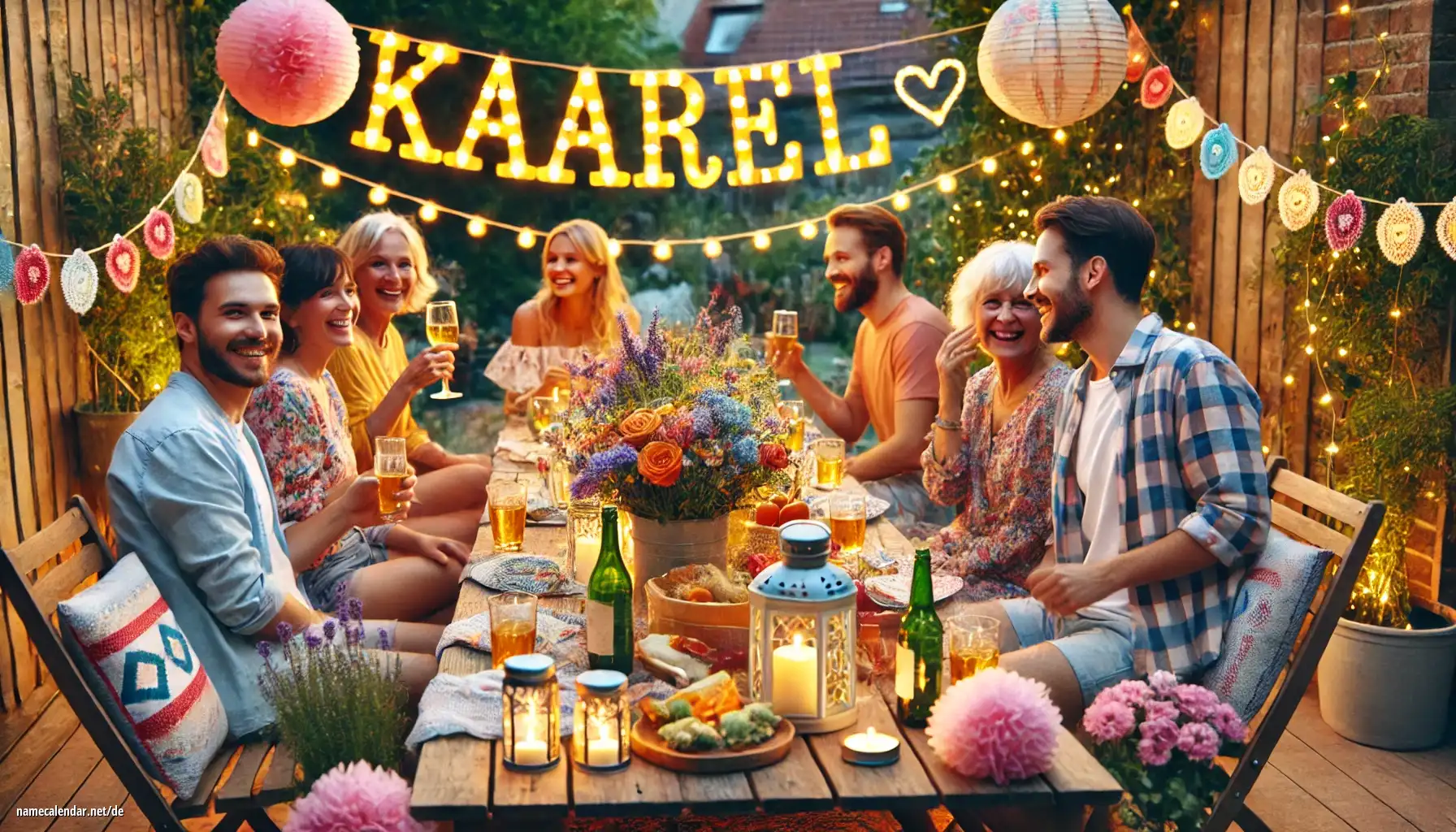 Feier des Namenstages und des Namens - Kaarel