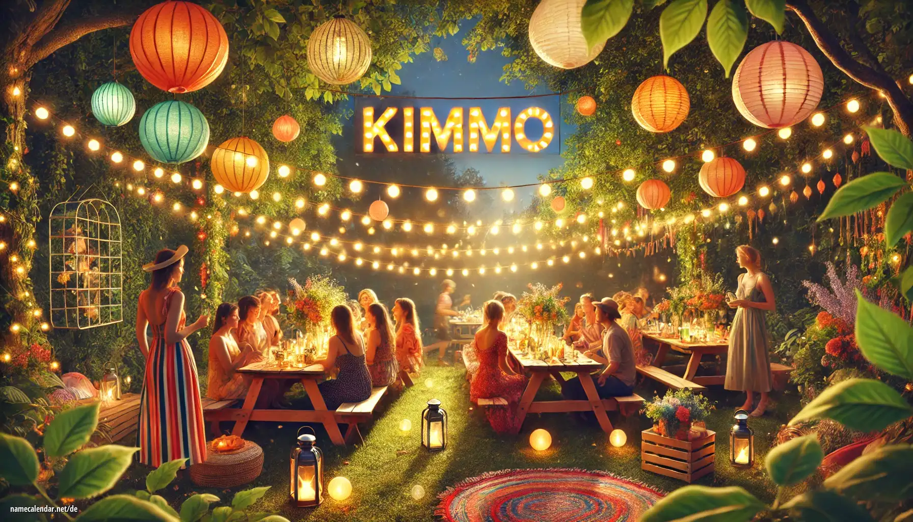 Feier des Namenstages und des Namens - Kimmo