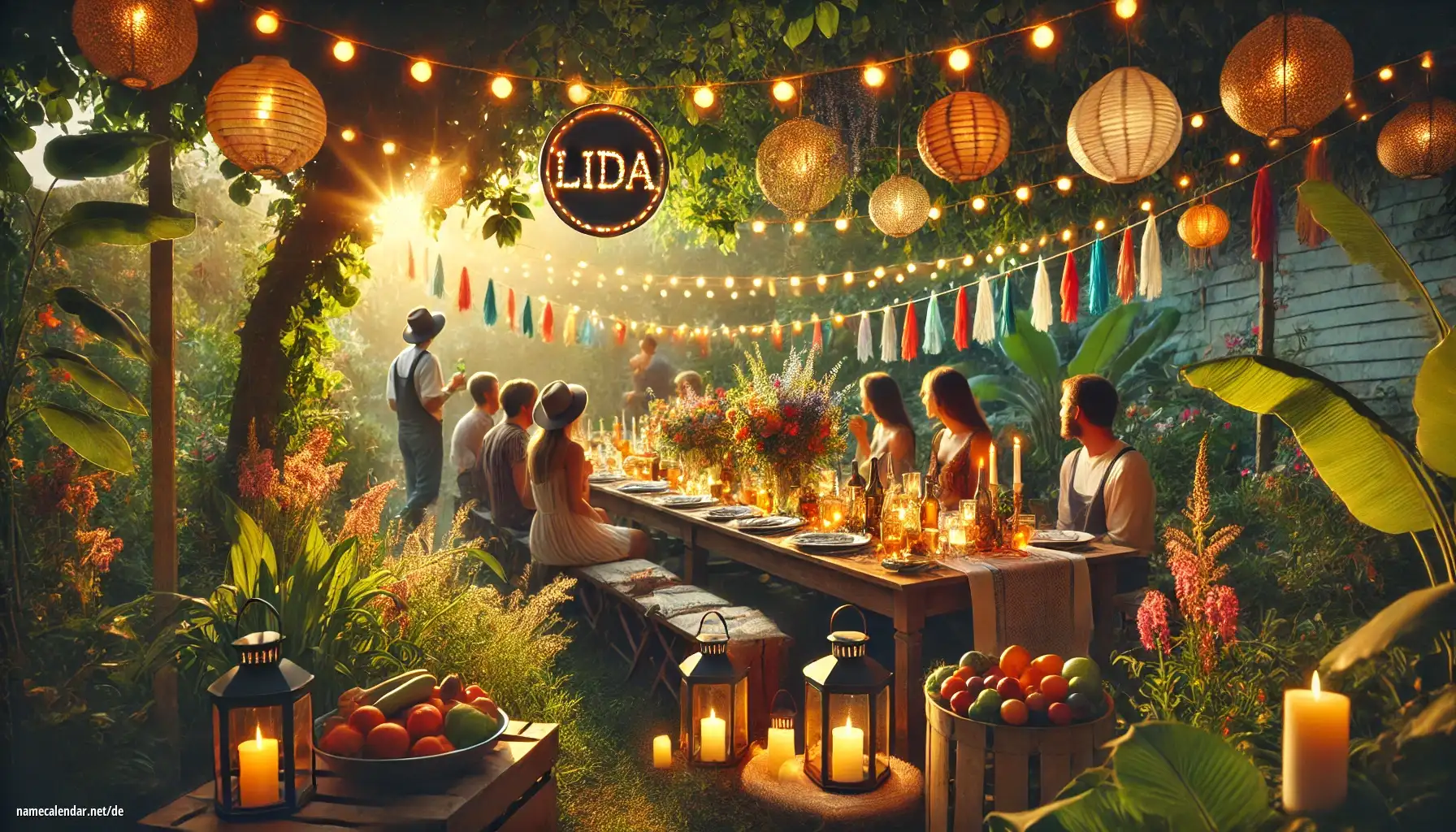 Feier des Namenstages und des Namens - Lida