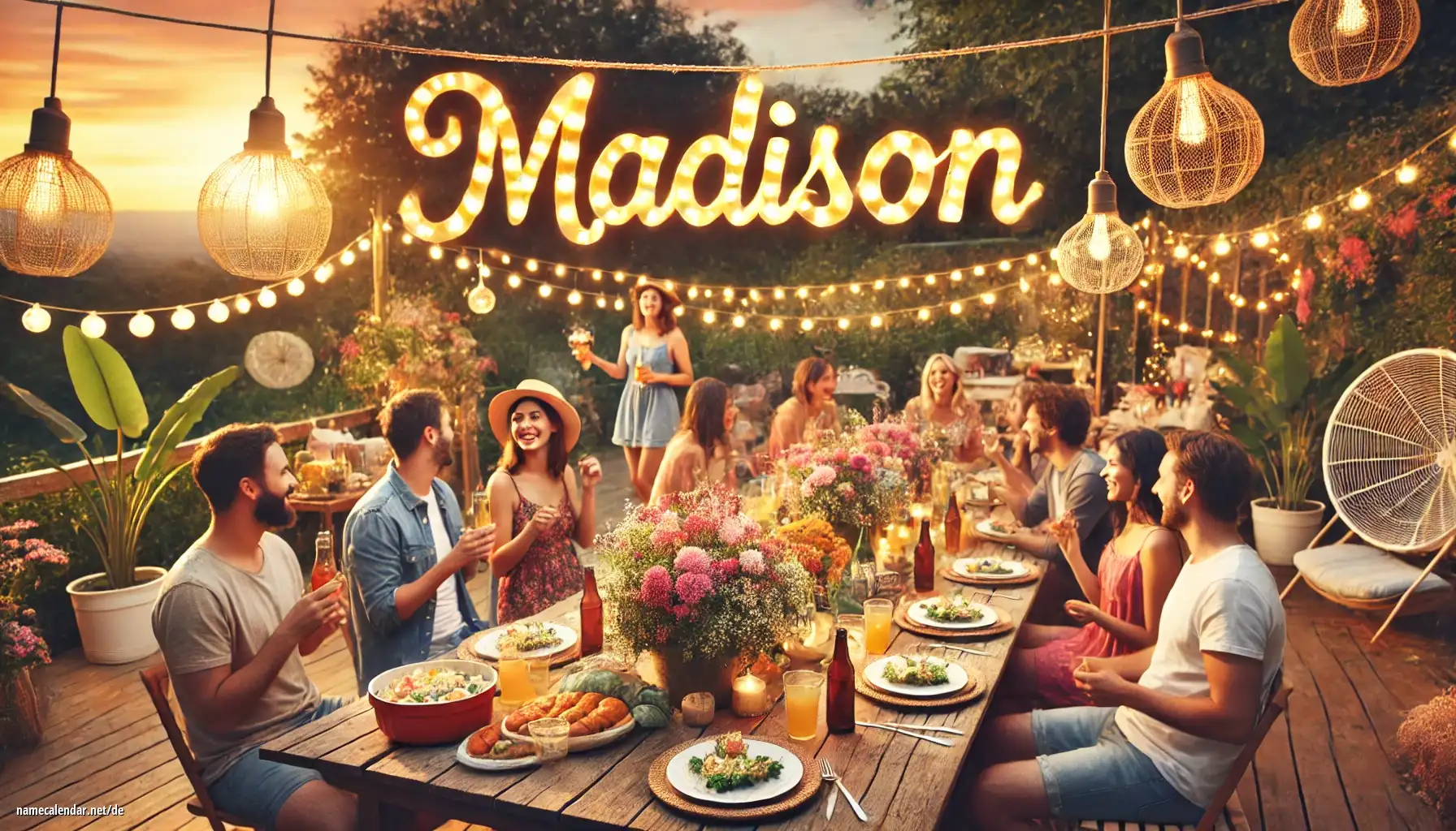 Feier des Namenstages und des Namens - Madison