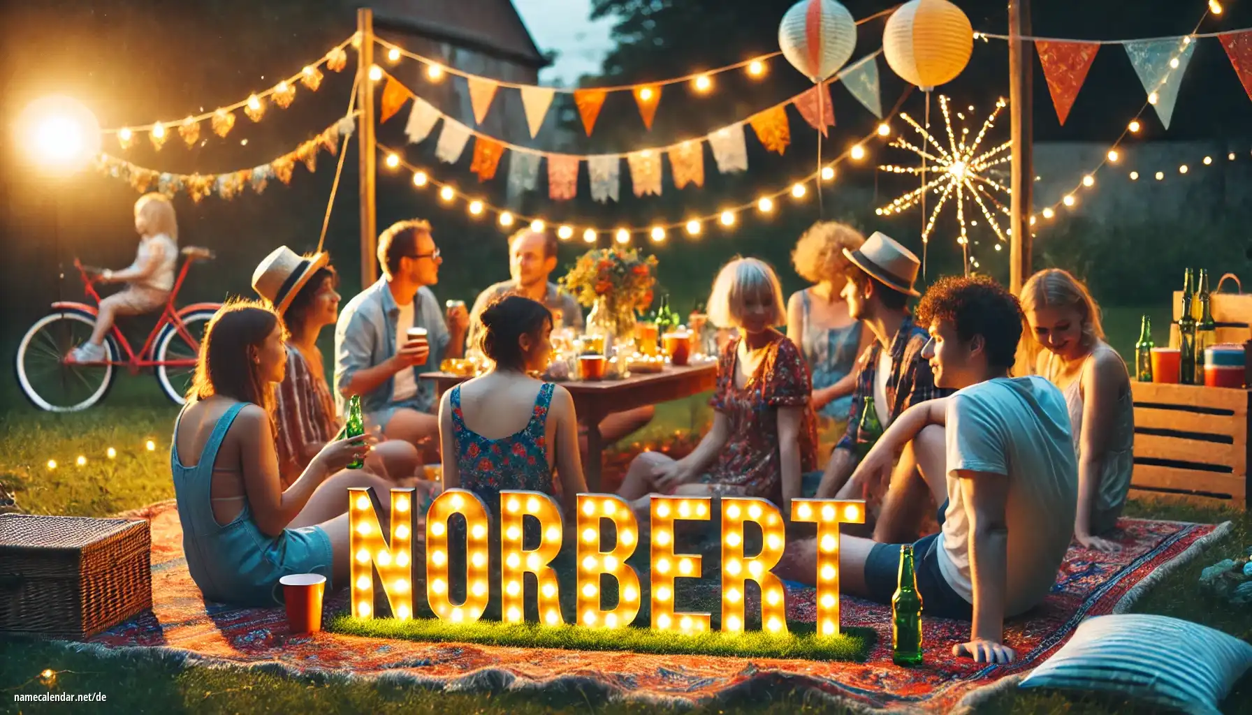 Feier des Namenstages und des Namens - Norbert