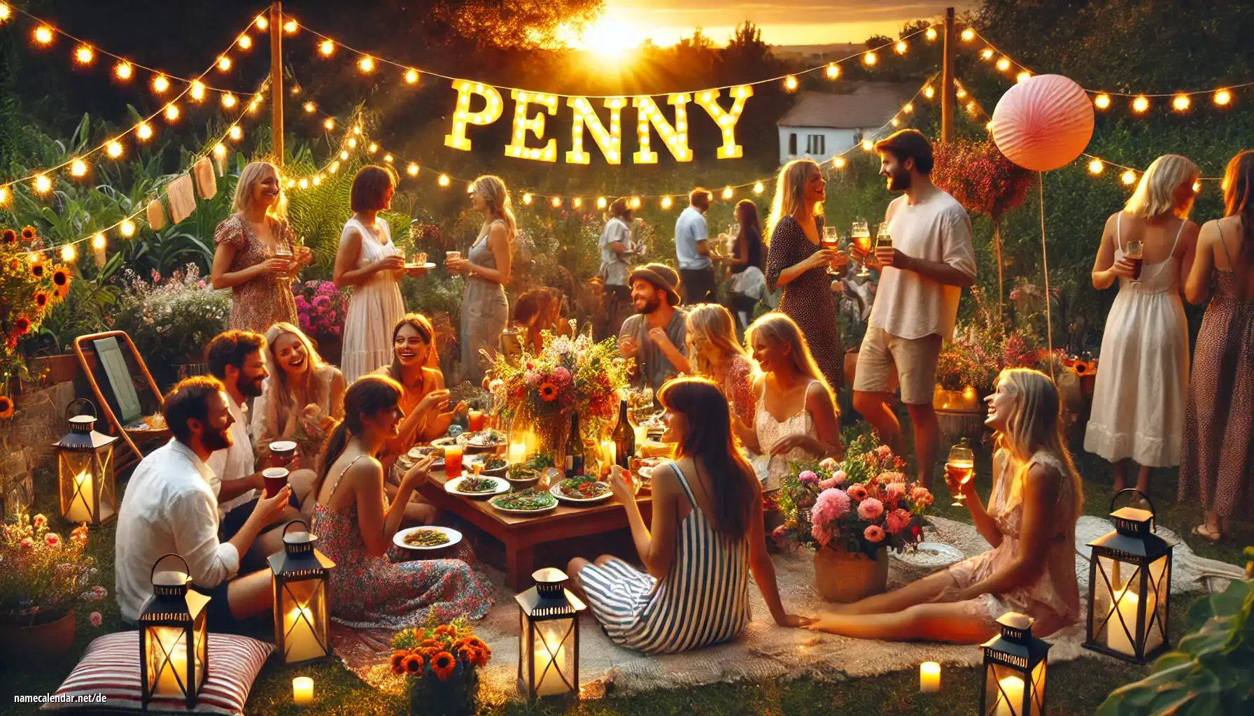 Feier des Namenstages und des Namens - Penny