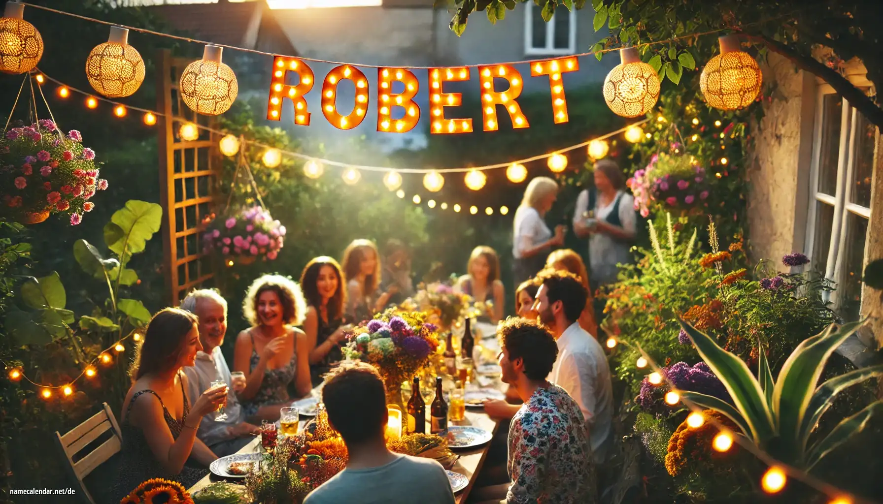 Feier des Namenstages und des Namens - Róbert